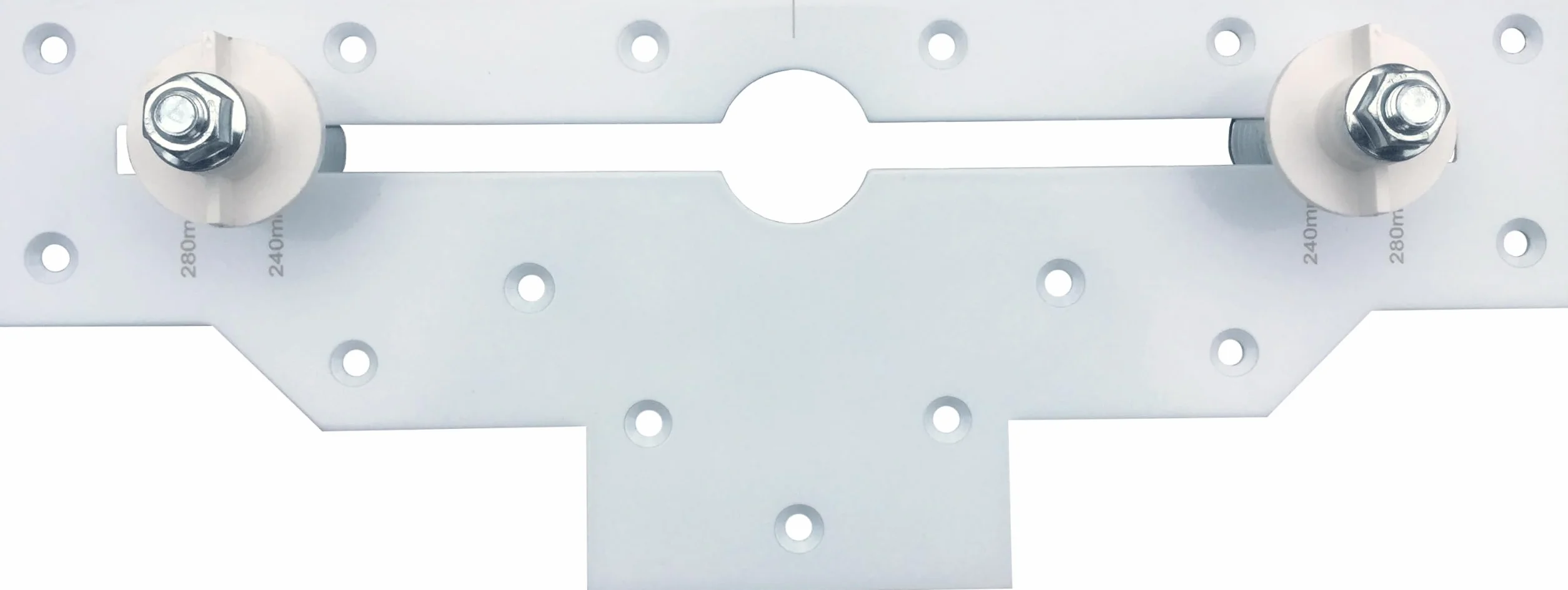 Kit de fijación para lavabo, resistente, placas de yeso y paredes sólidas, fijaciones sanitarias para lavabos colgantes de pared, lámina de amortiguación acústica IXPE gratuita, directamente