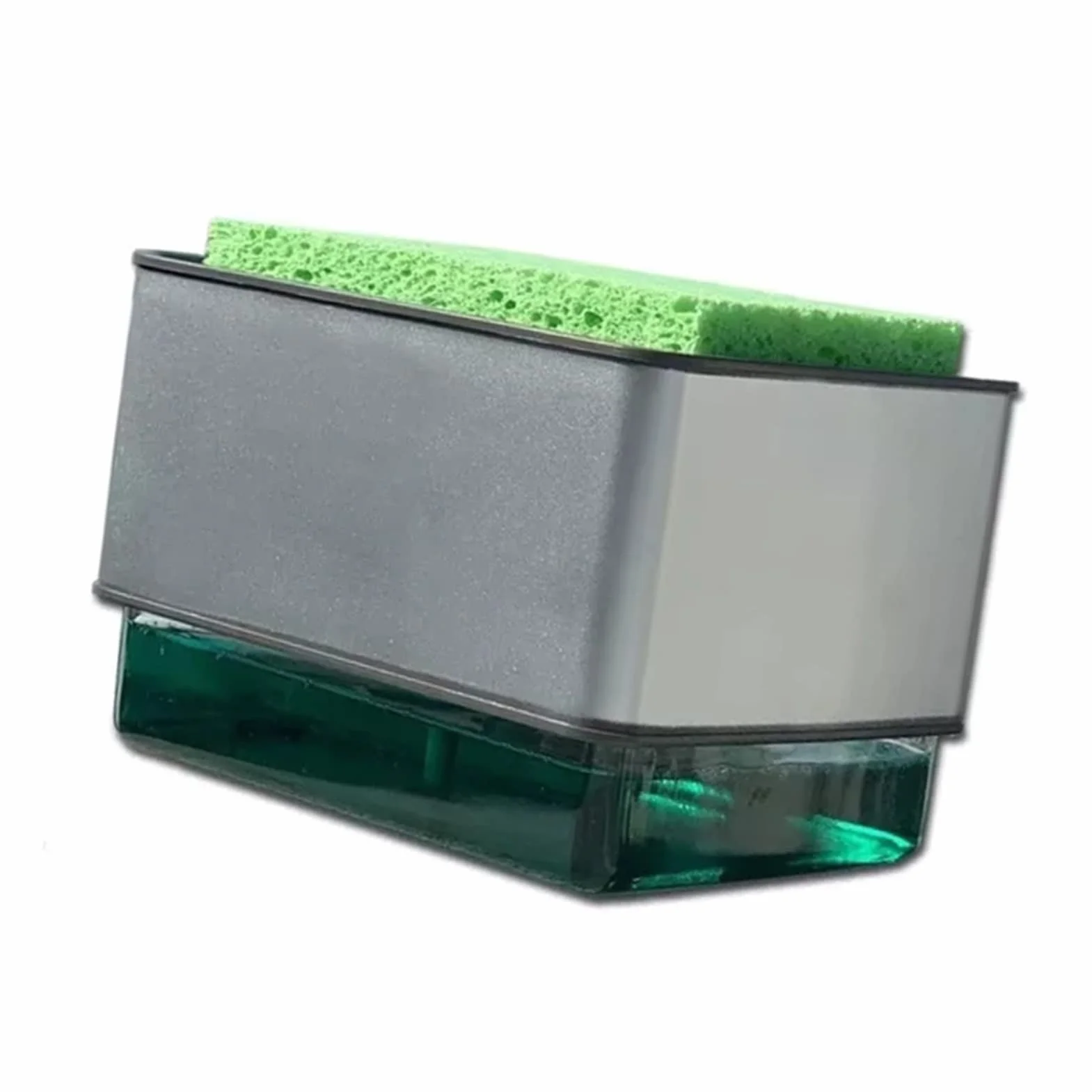 Dispensador Automático de 300 Ml para Platos, Empuje para Encimera de Cocina