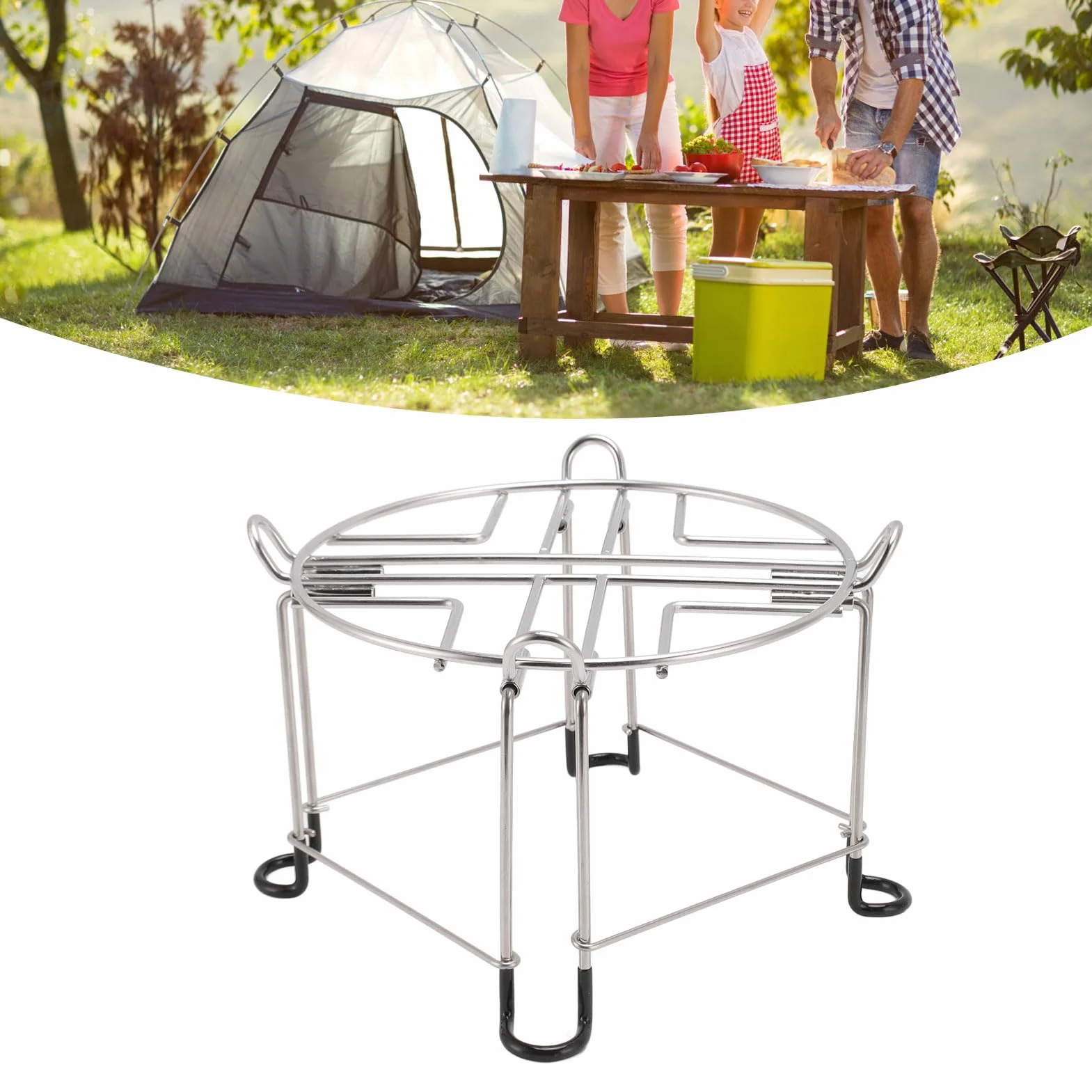 Soporte para Filtro de Agua de Acero Inoxidable, 6 Pulgadas de Alto, Se Adapta a Sistemas de Gravedad Media, Excelente Soporte de Repuesto y Acceso Conveniente