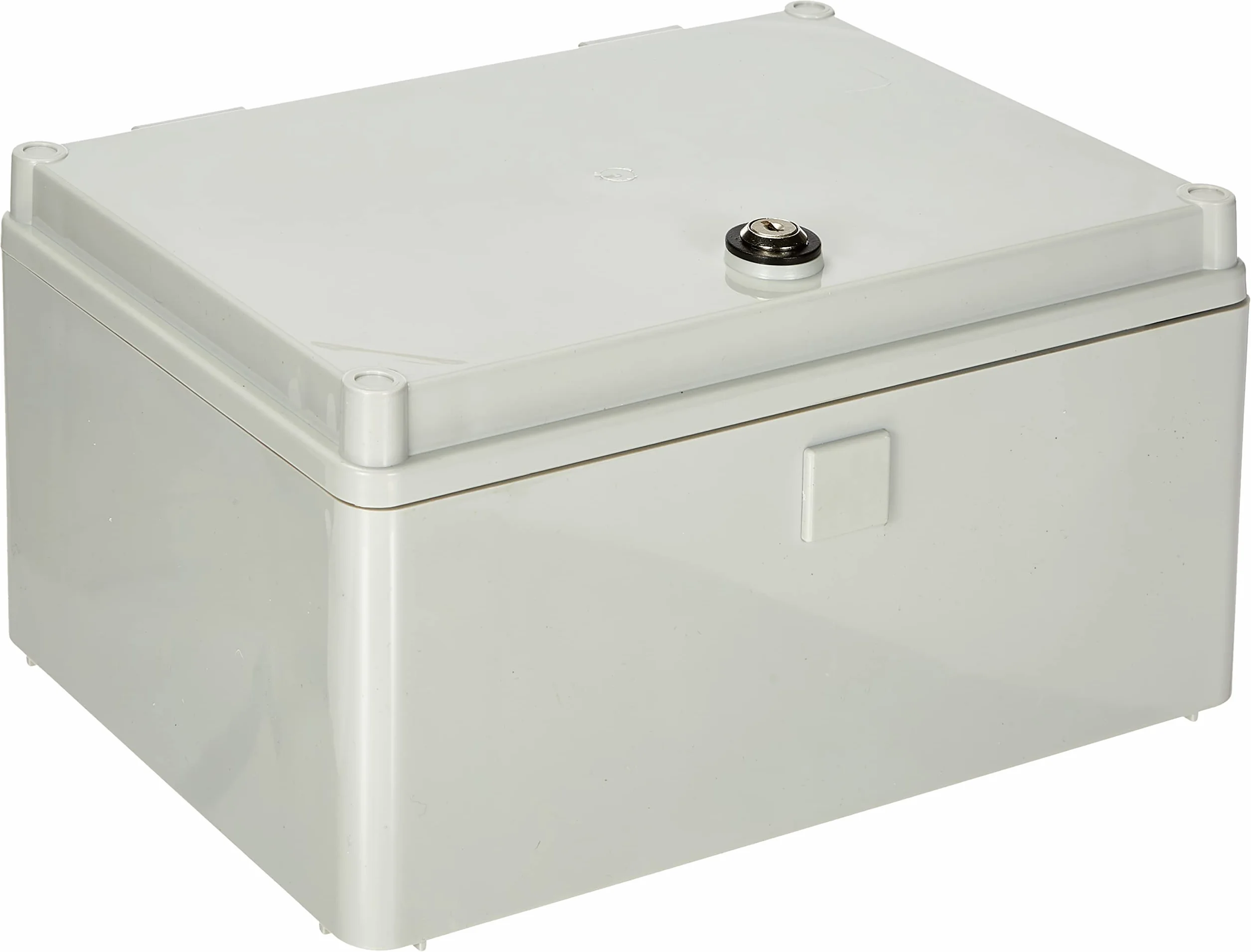 Elektro-PLAST Armario de distribución Uni-Mini con Cerradura, 300 x 200 x 160 mm, Caja de distribución Industrial, 43.01 IP65 5900, Color Blanco