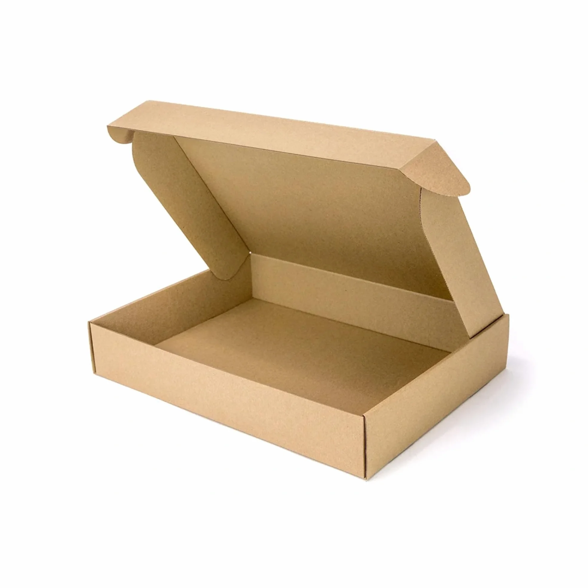 Cajas de envío plegables cartón craft 400 x 300 x 70 mm Multipack 20