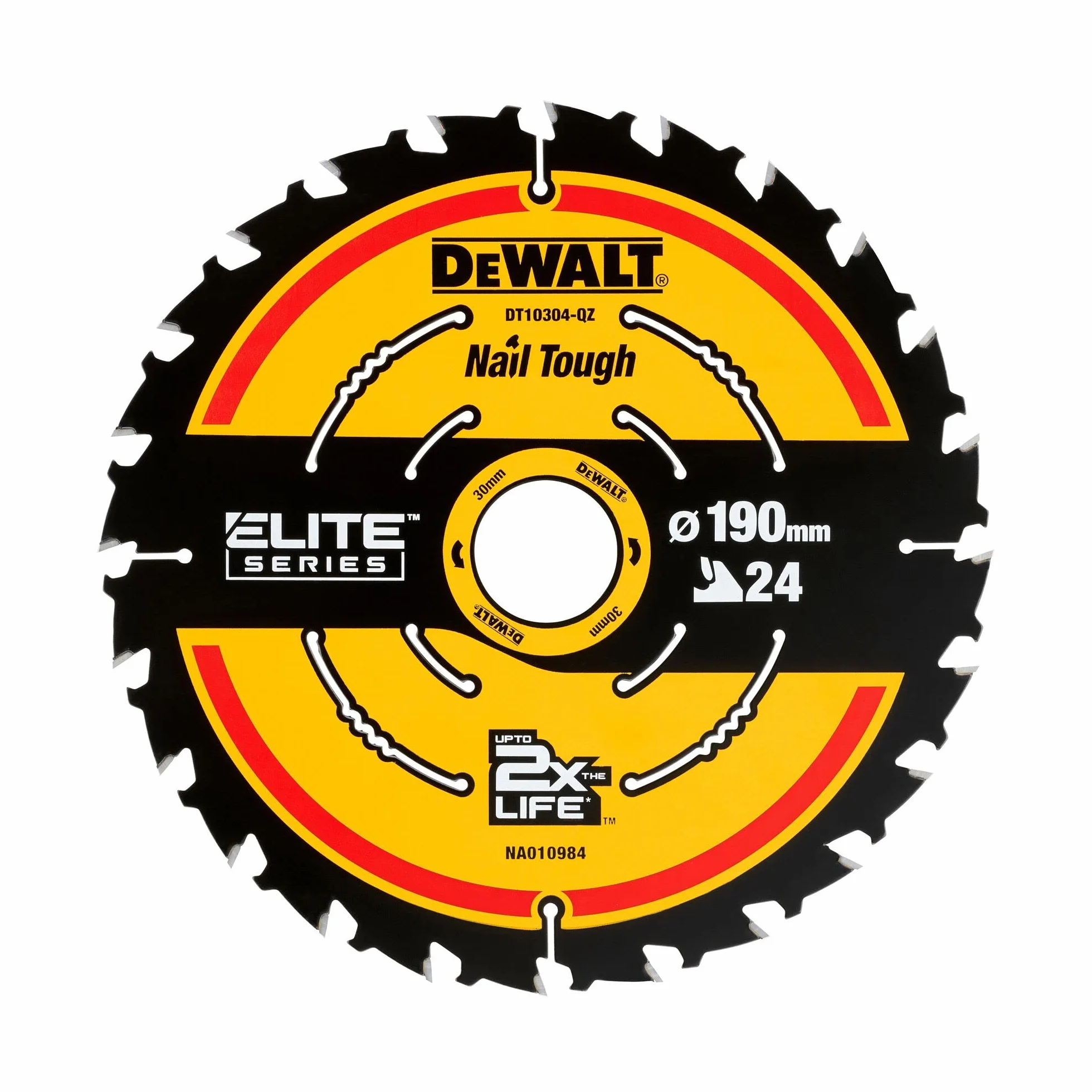 Dewalt DT10304 De Walt Extreme disco para sierra circular, 190 mm