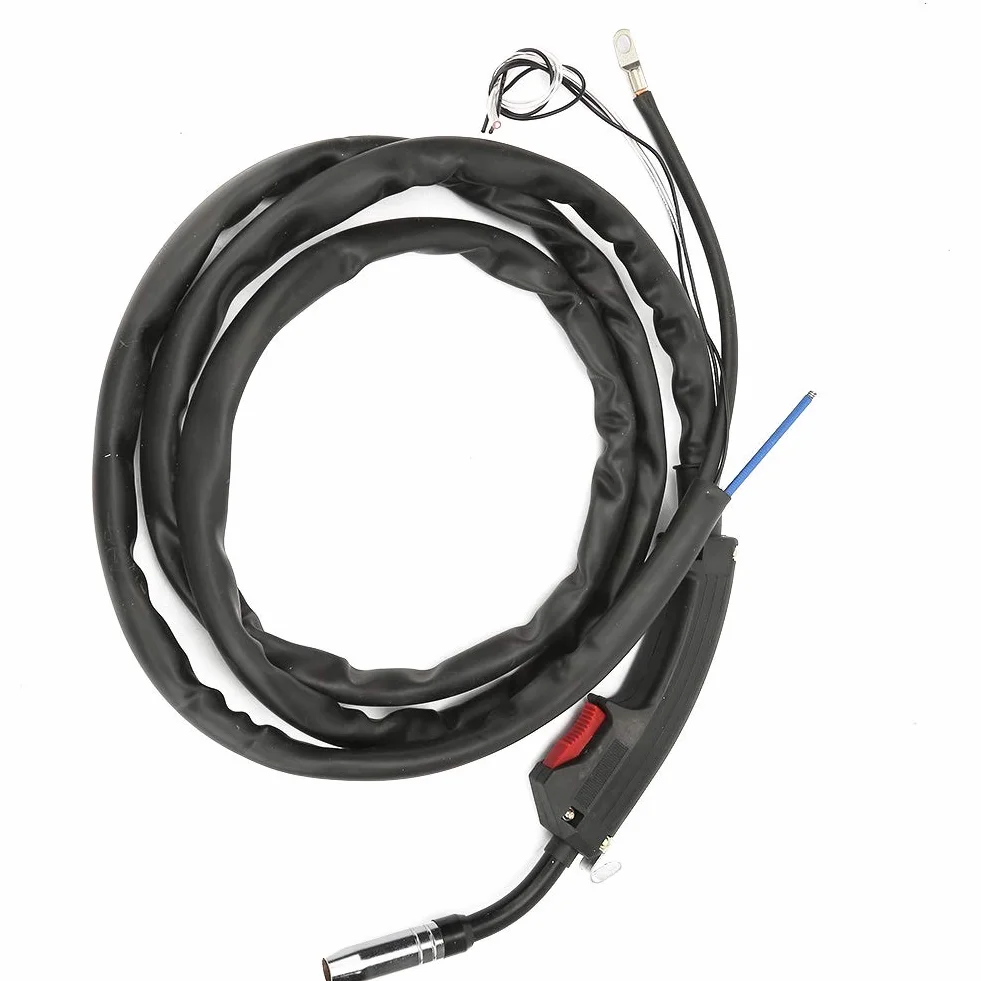 Antorcha MAK 14AK MB14, conjunto de pistola de soldadura protectora de gas, pistola de soldadura MIG de 2 metros, apto para MIG130 0.8~1.2 mm