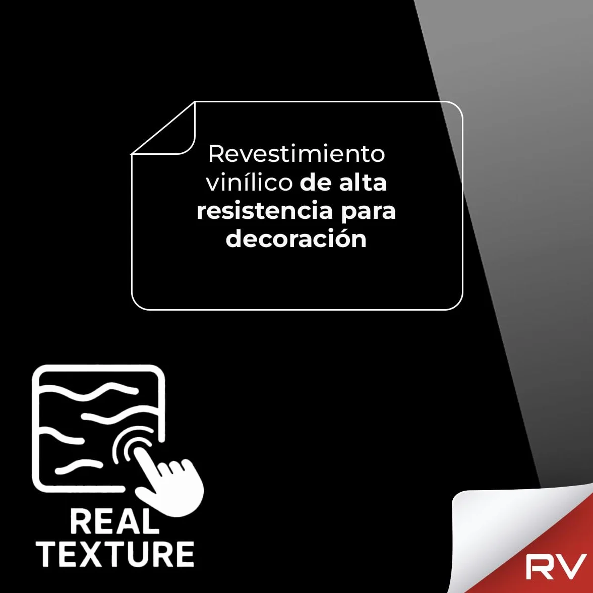 Revestimiento de Vinilo Autoadhesivo Profesional para Pared, Puertas, Muebles, Cocina y Baños – Negro Alto Brillo KST1801 – Sin Obra – Alta Resistencia – Envío desde España - 62 x 300 cm