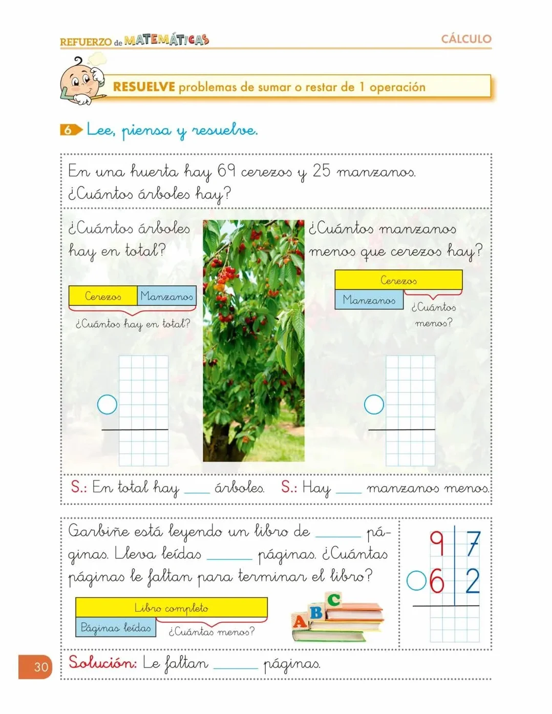 Editorial Geu SUMAS Y RESTAS 6 AÑOS Aprende a Sumar y Restar 1 Primaria Cuadernillo Verano Matemáticas Comprensivas Cálculo 3