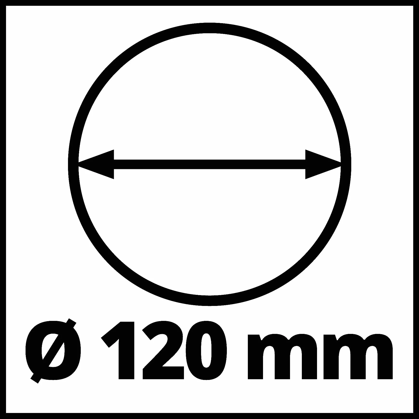 Original Einhell Barrenadoracomo accesorio para GP-EA 18/150 Li Bl (accesorio adecuado para barrenadora con batería GP-EA 18/150 Li Bl, diámetro perforado 120 mm, longitud de barreno 80 cm)