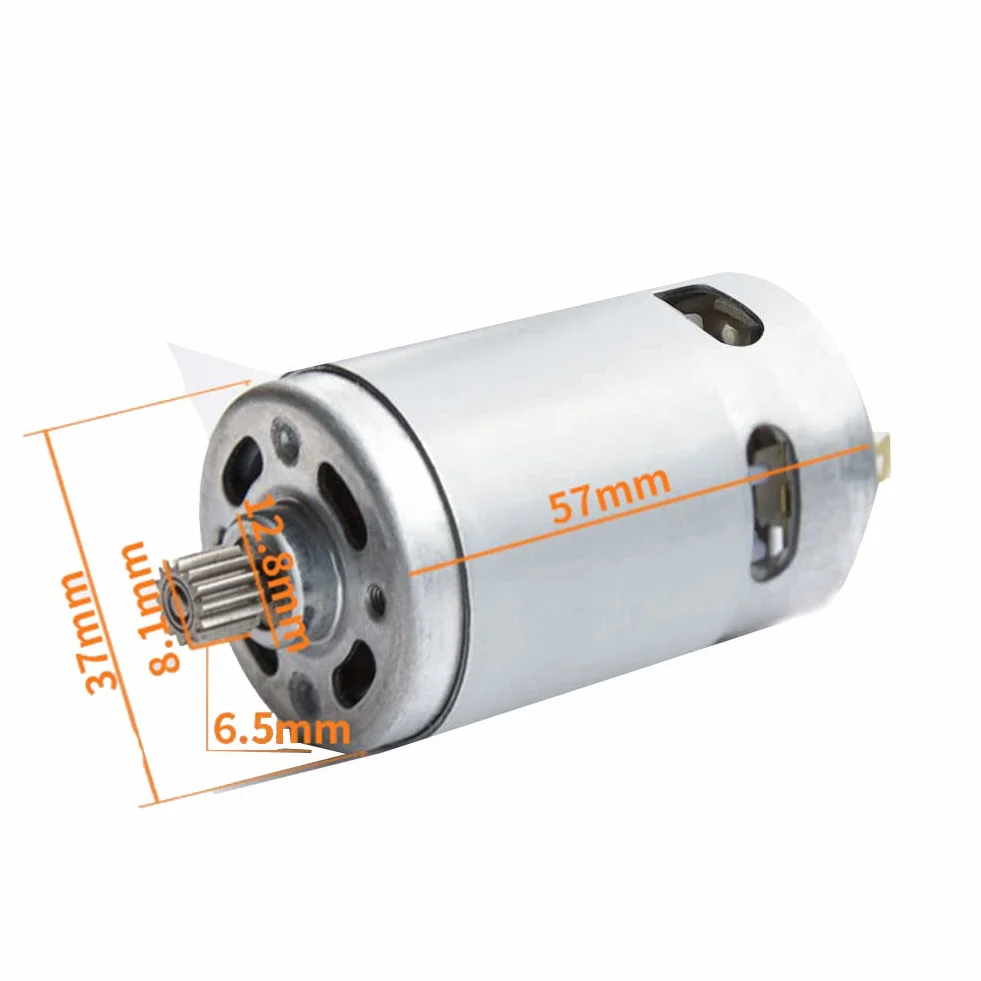 Motor RS550 21 V 14 dientes para minisierra inalámbrica 4/6 herramientas