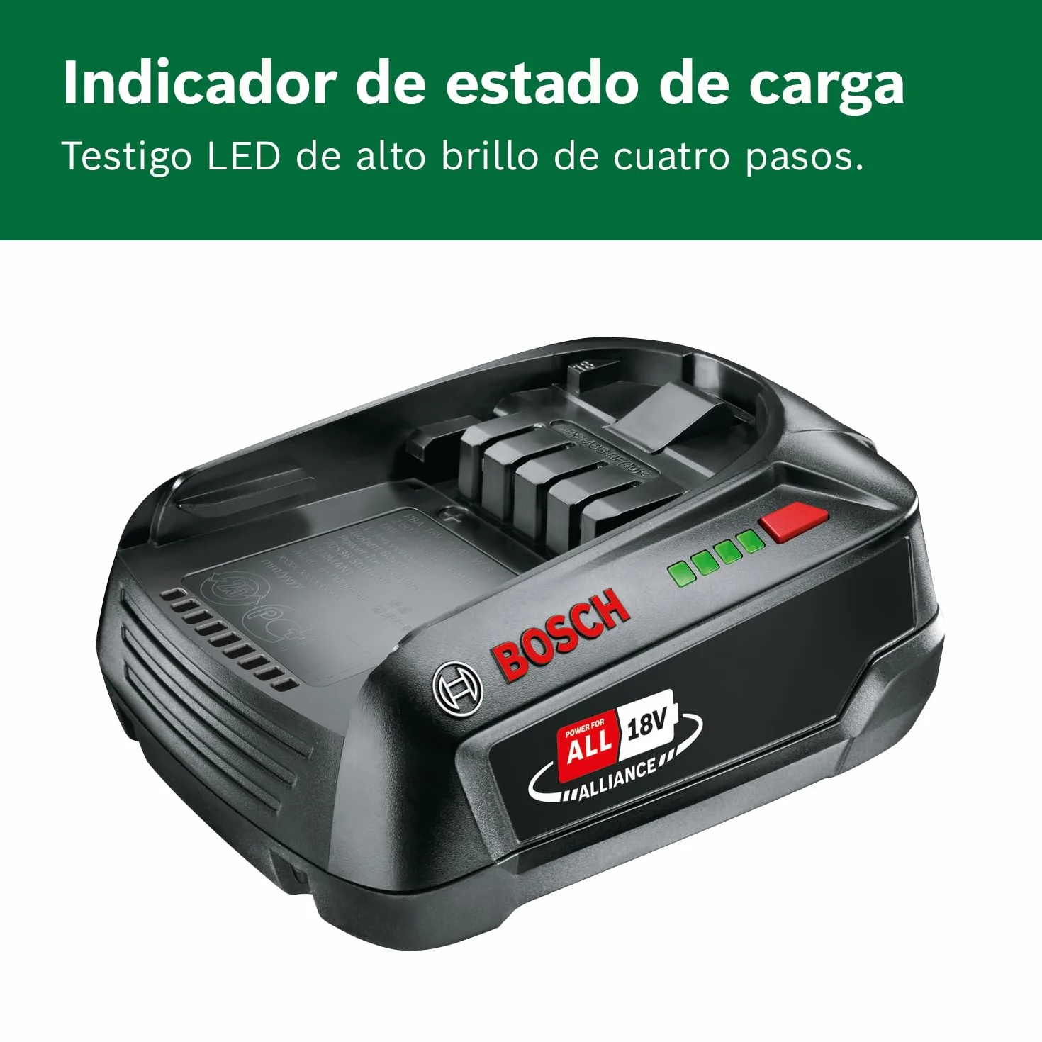 Bosch Batería W-B PBA 18V 2.5Ah