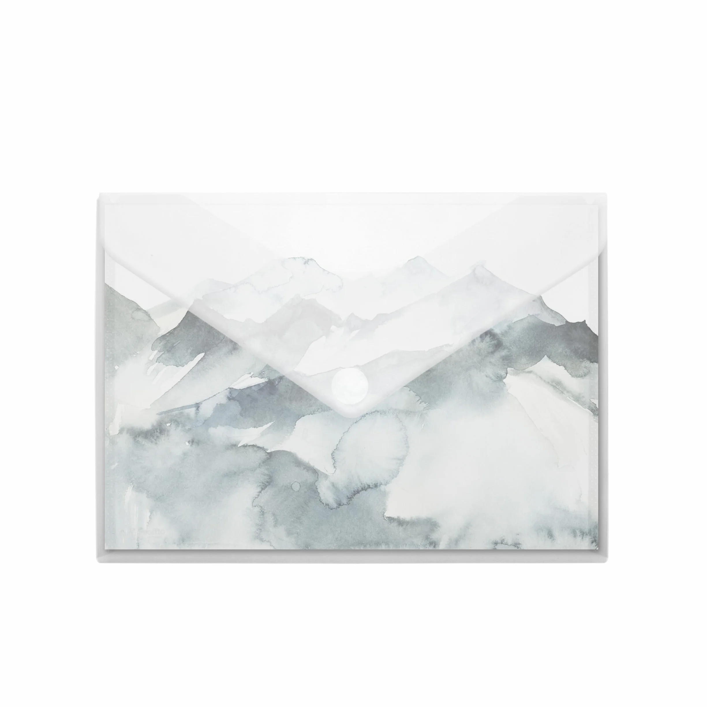 Carpetas Sobre con Cierre de V-lock A2 43.5 x 61 cm Cristal Transparente Soft Touch Pack 5