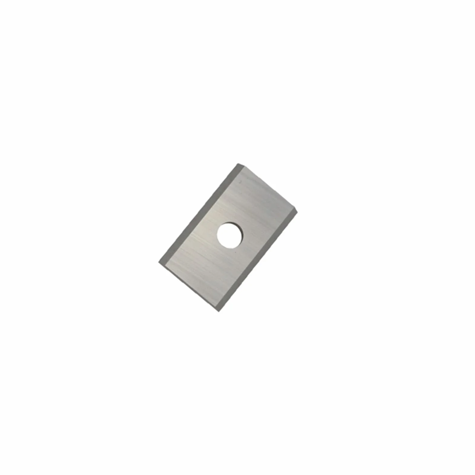 Tipo de swing tipo multifunción 10 Herramientas de cuchilla de carburo sólido rectangulares de 20 mm (20 mmx12mmx1.5mm) con 2 orificios y 4 cuchillas para herramientas de torneado en madera áspera