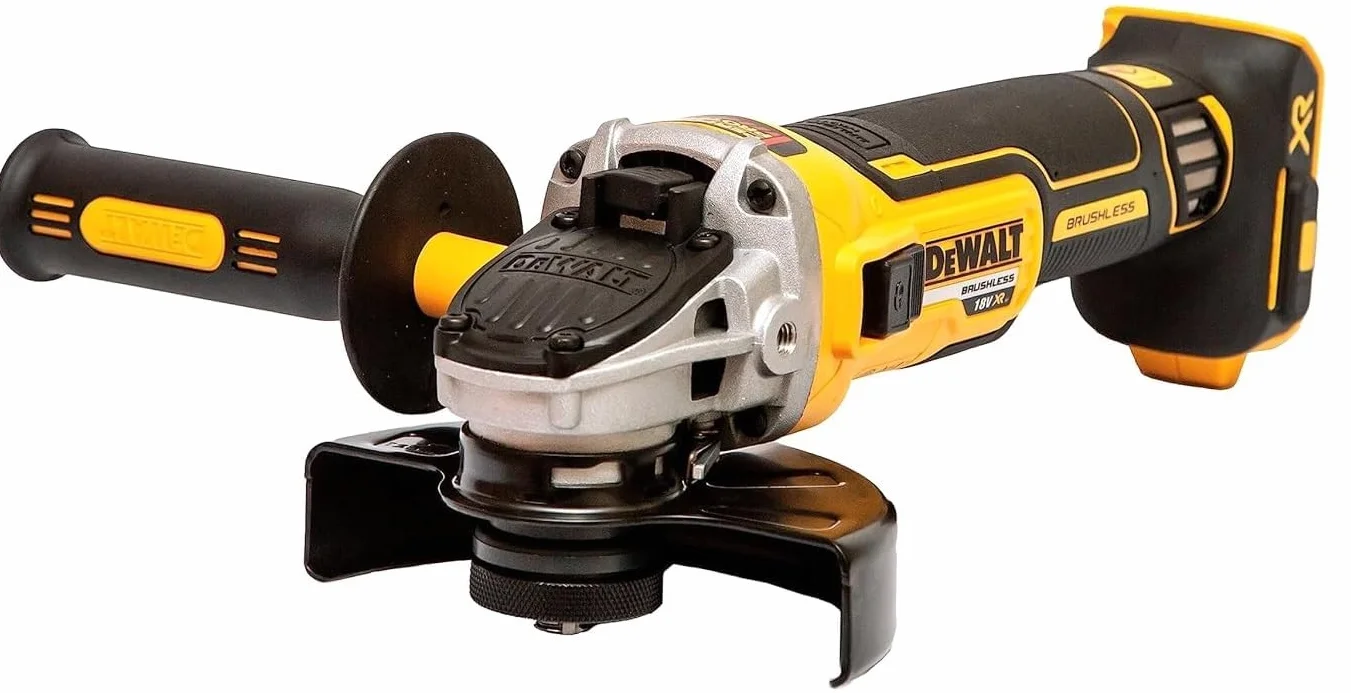 DEWALT DCG405N - Amoladora angular para 125 mm, 18 V XR, sin disco y sin cargador/batería