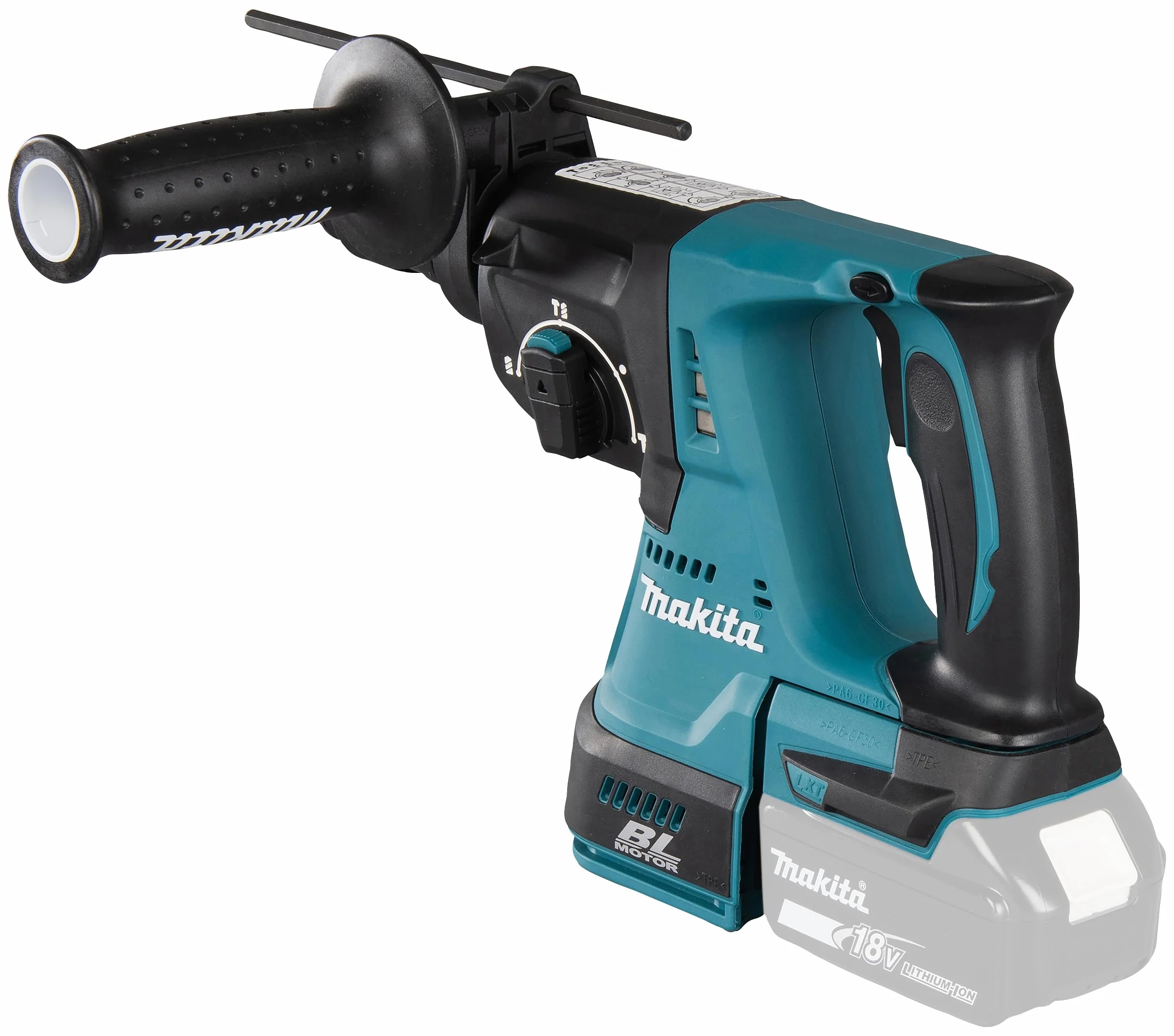 Makita Hammer DHR243Z 18V SDS-Plus 2.0 J BRUSHLESS 3 Funciones (SOLO CUERPO)