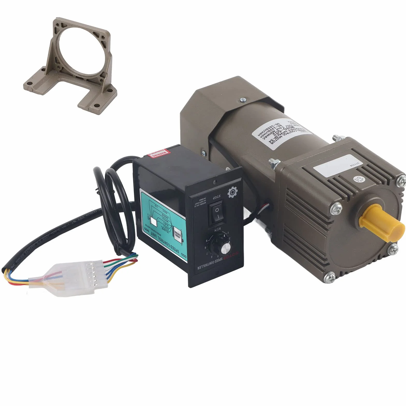 Motorreductor de CA 220V 90W Velocidad Ajustable Monofásico 100K