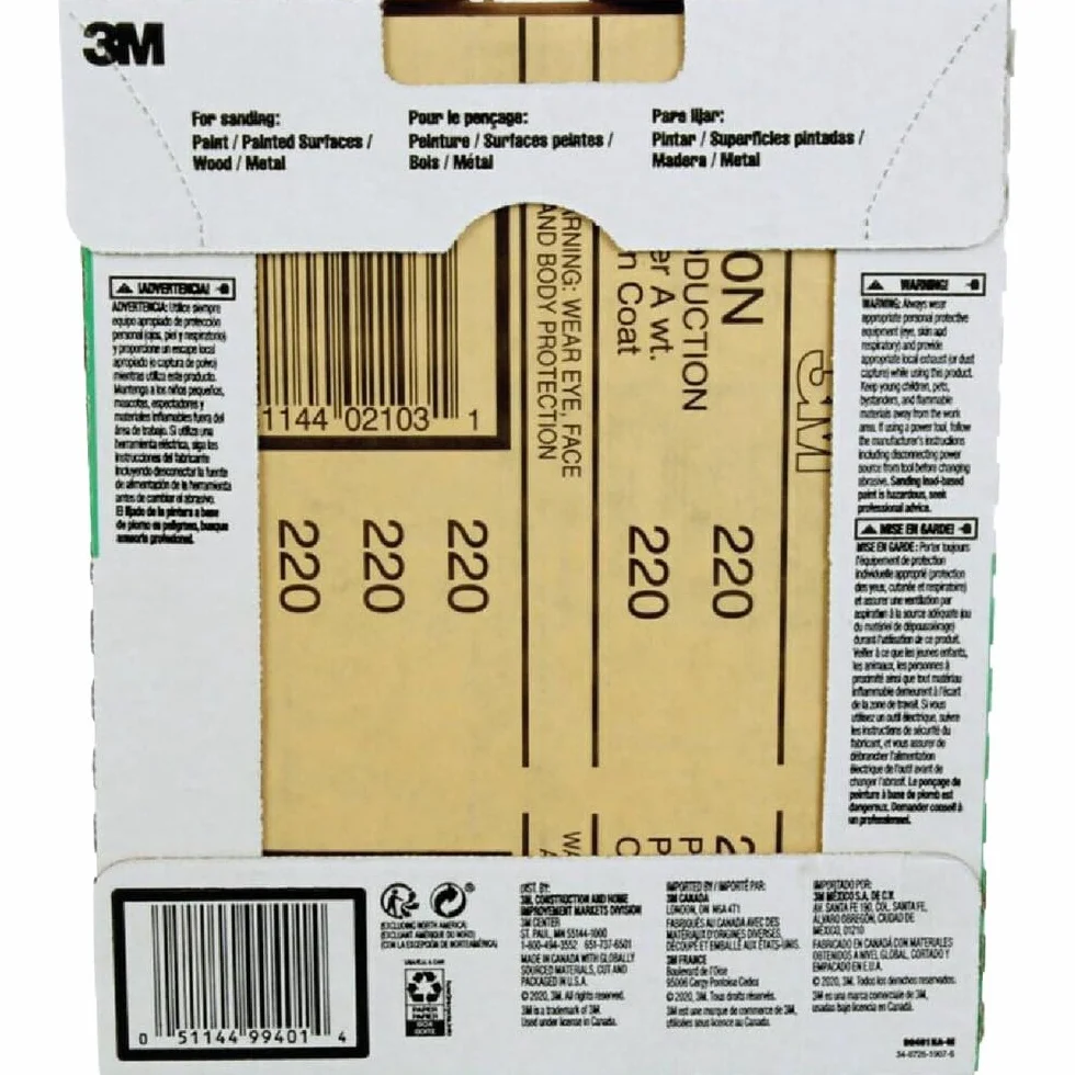 3M 99401NA Production - Papel de lija (25 unidades)
