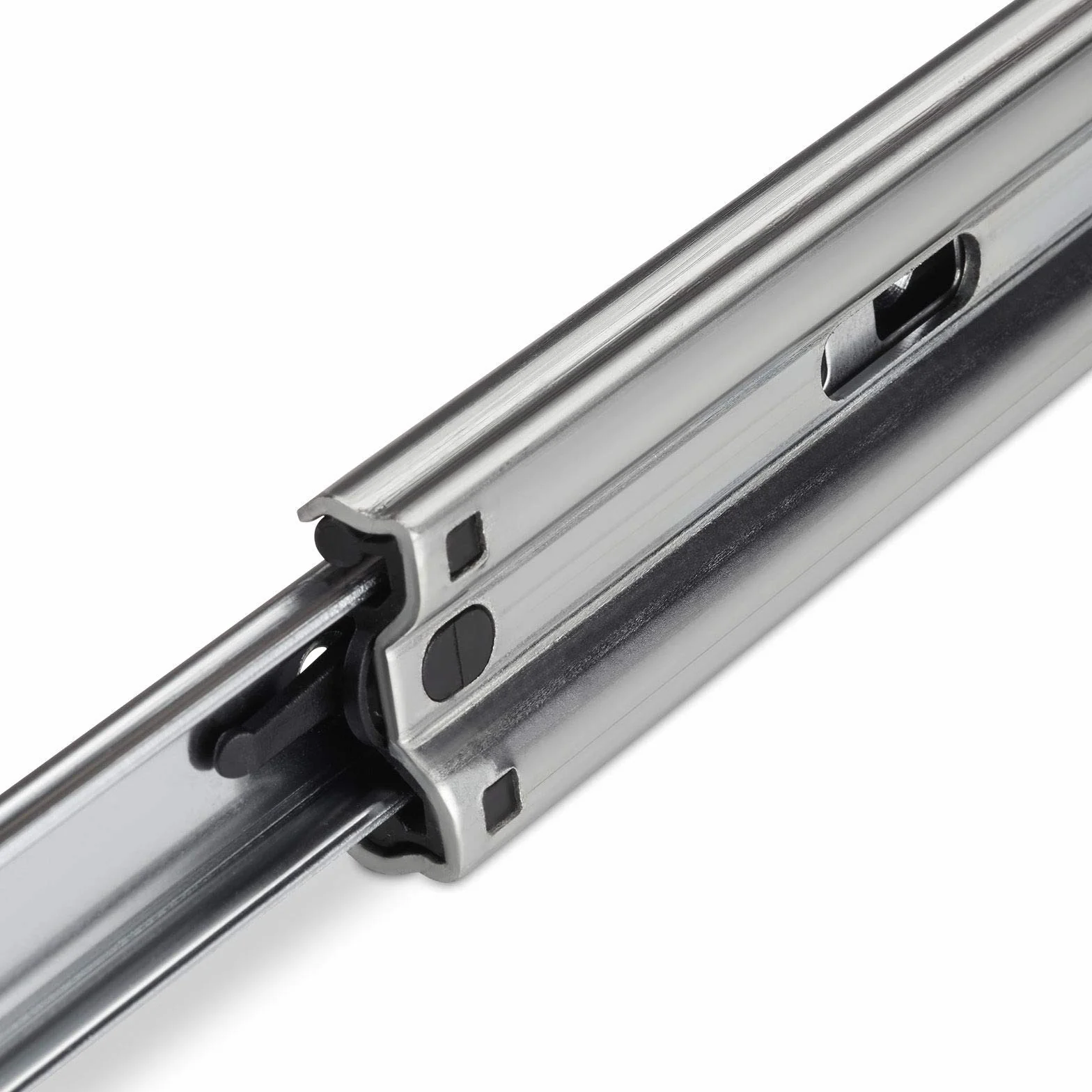 Junker 2 guías de extracción total KV1-80-H53-L900-NF 90 cm (900 mm) capacidad de carga de las guías de cajón de 80 a 100 kg