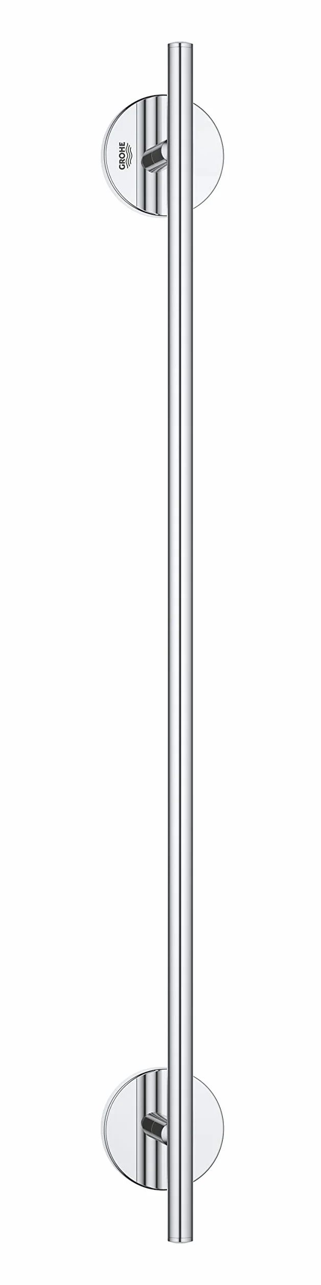 Grohe Start Cosmopolitan QuickFix - Barra de Toallas 52cm, Cromo, para Pegar (Pegamento QuickGlue A2) o atornillar, Ref. 41166000