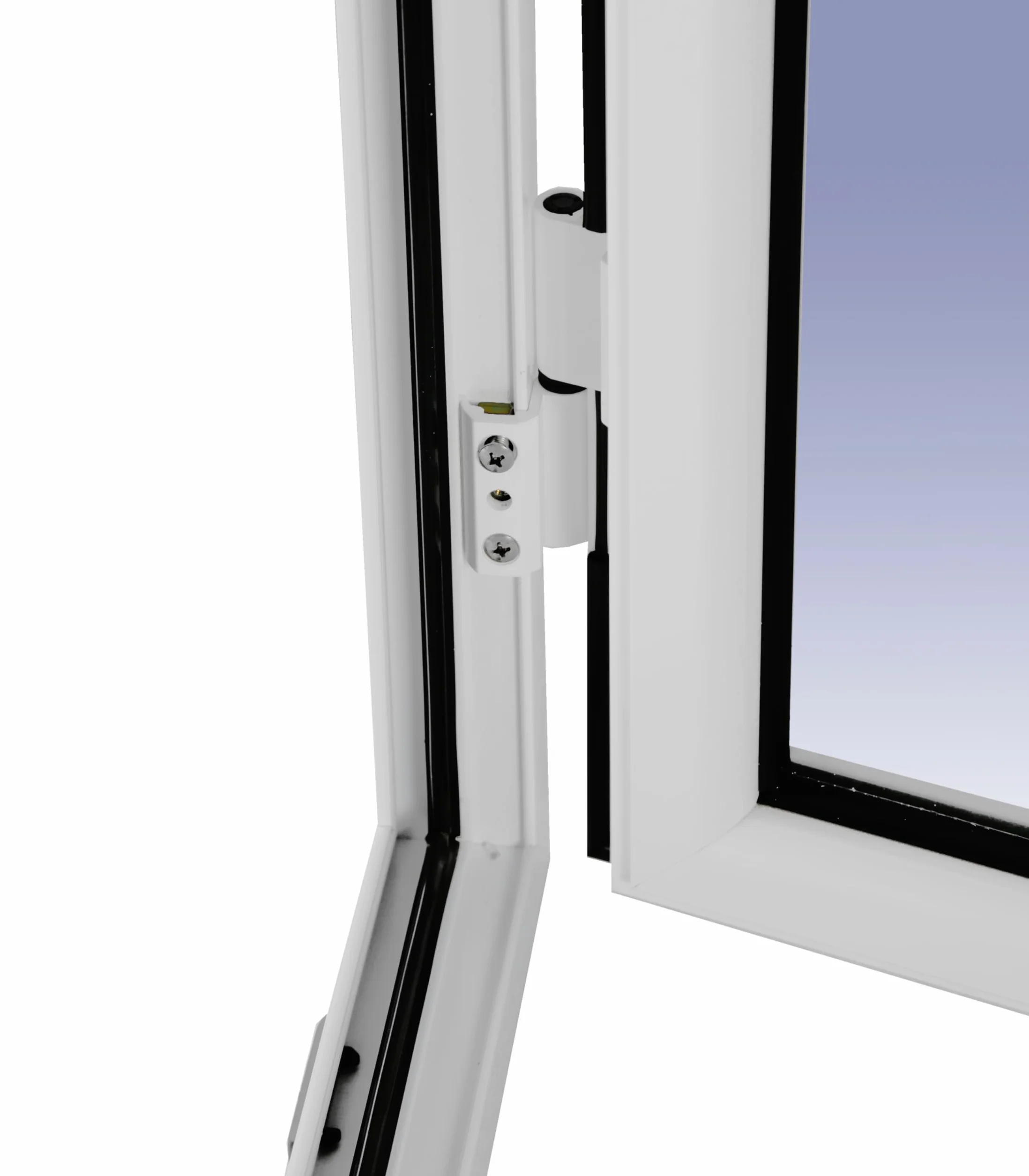 Ventanastock Ventana Aluminio 500x600 Practicable Izquierda 1 hoja carglass (Climalit Mate)