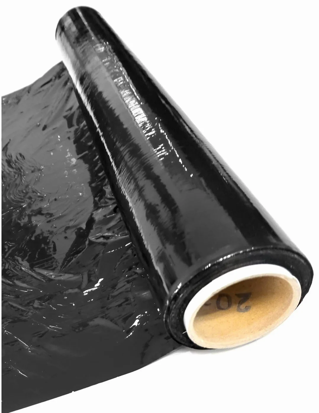JARDIN202 - Film para Embalar Industrial, Manual, Mudanzas y Envios | Retractil | Negro | 50cm x 200 Metros | Pack 6 Rollos