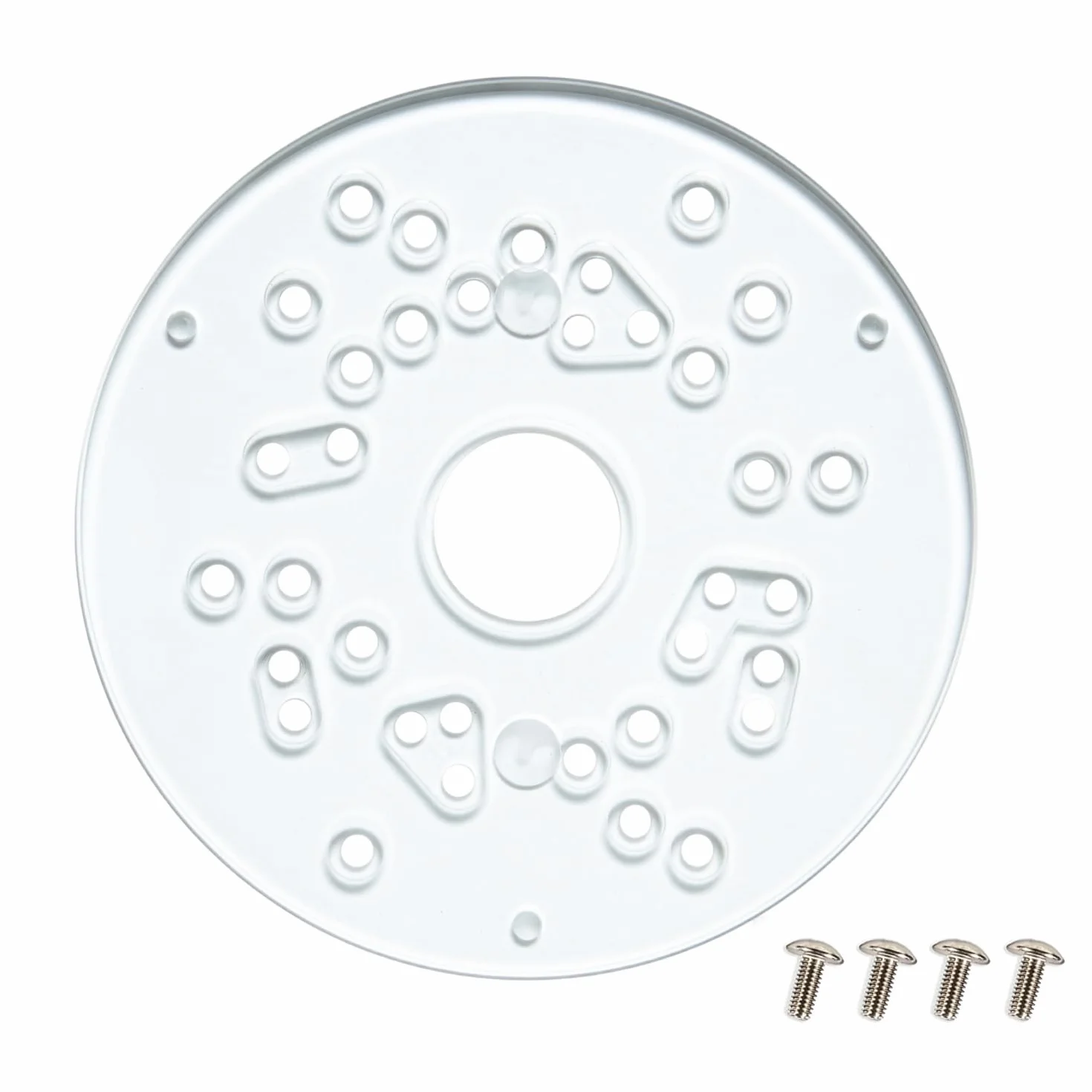 POWERTEC 71381 - Placa base para router universal (5-3/4")