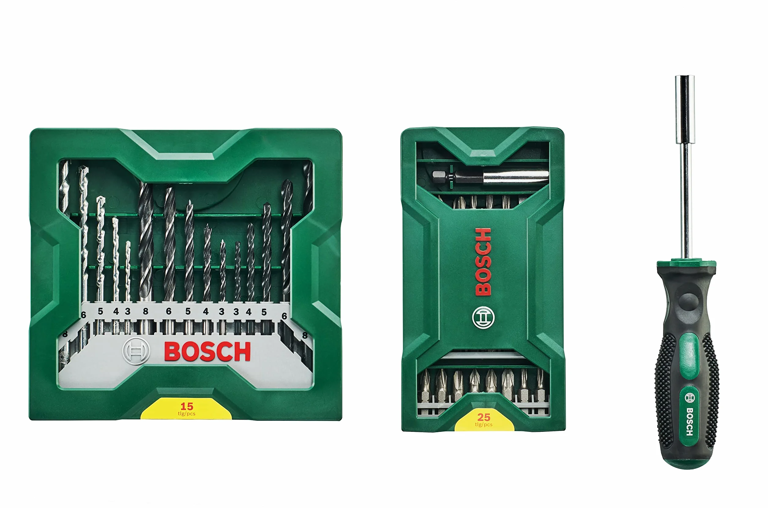 Bosch Juego de puntas de destornillador Mini X-Lin 41 piezas con destornillador