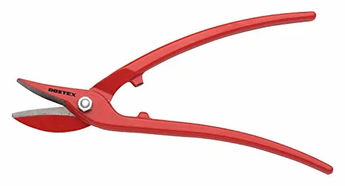 Tijeras profesionales de chapa 2344 – Tijeras de chapa de alto rendimiento para uso comercial y trabajo de chapa en funcionamiento continuo – Ideal para techadores, cerrajeros y constructores