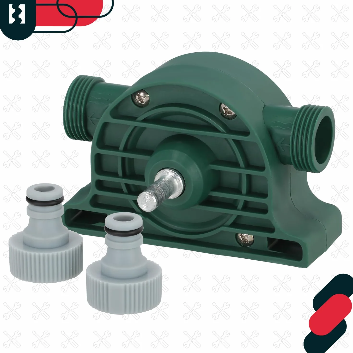 Bomba para Taladro KOTARBAU hasta 4200 ml/min, Bomba de Trasvase de Agua, Gasoil, Aceite