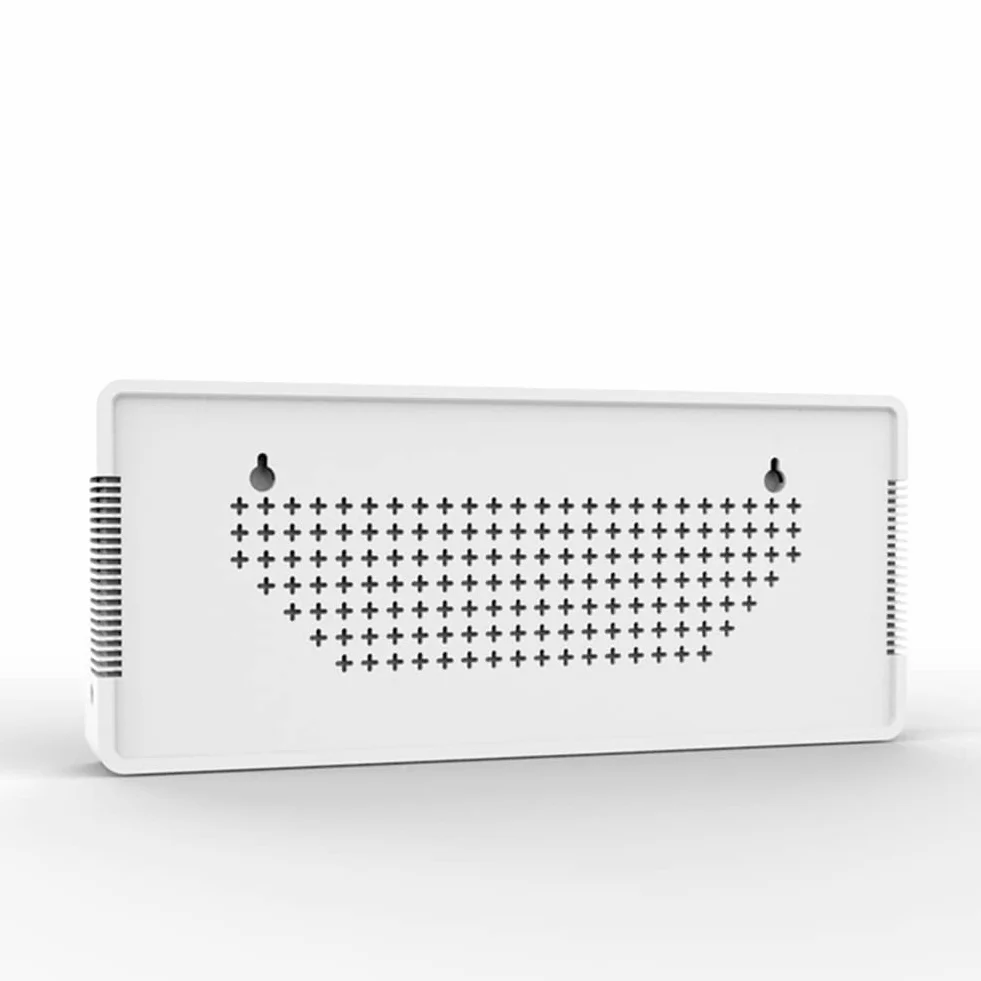 Tuya WiFi Medidor de Decibelios Digital Montado en la Pared Inteligente con Monitor de Temperatura y Humedad Pantalla LED Grande