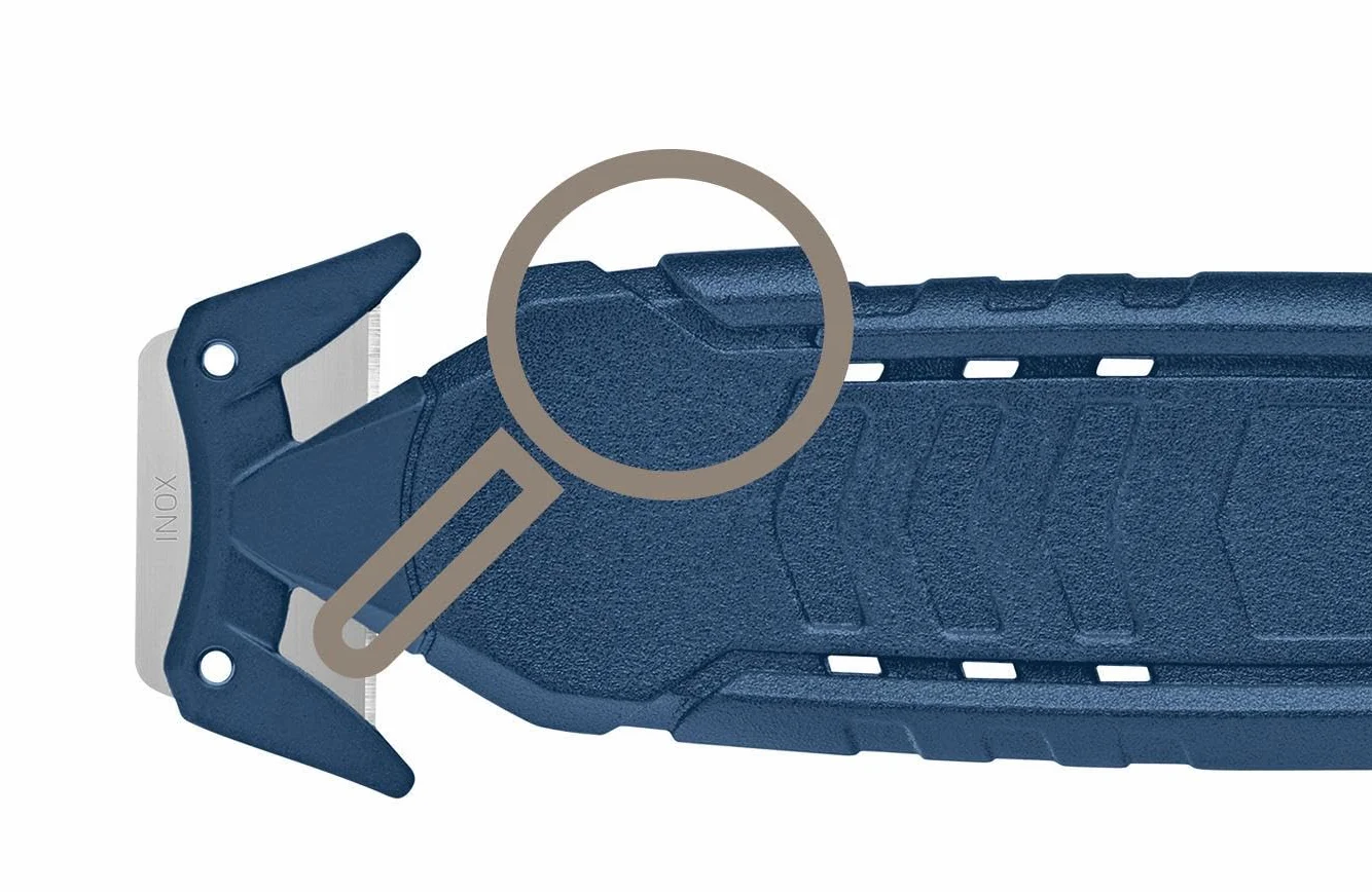 MARTOR 10x SECUMAX 150 MDP Cúter de Seguridad, Hoja Oculta, Metalodetectable