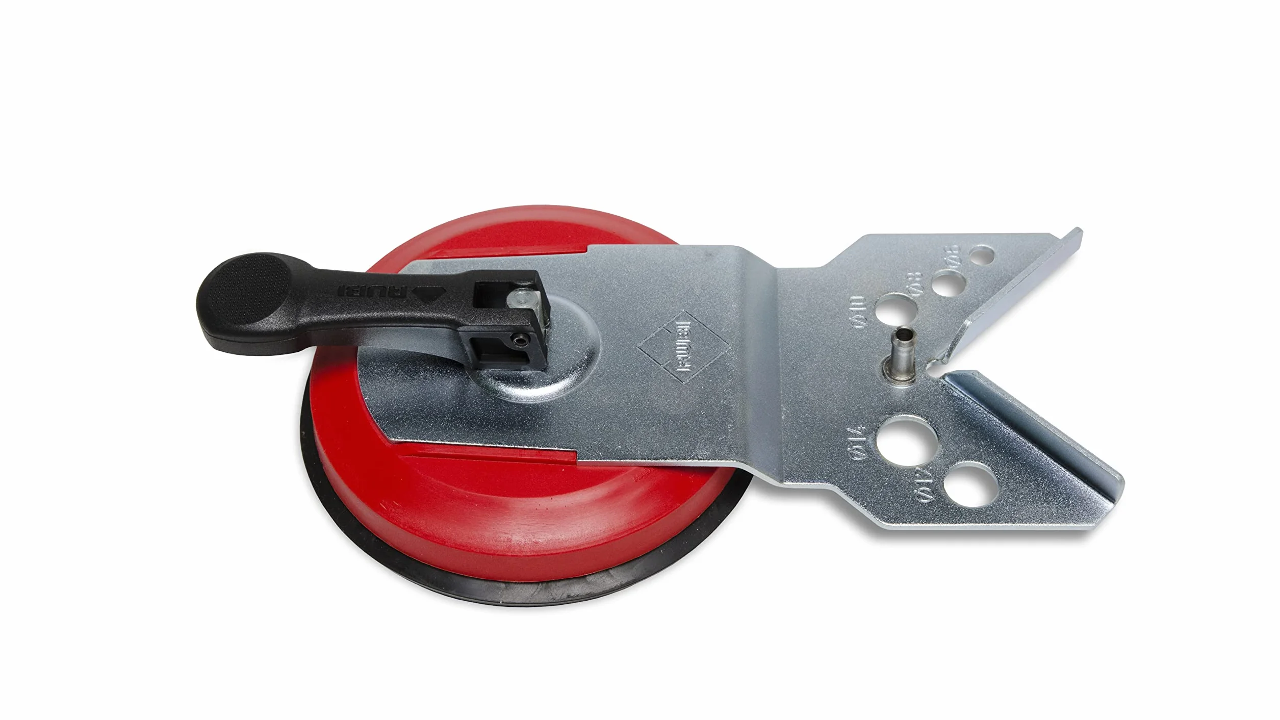 RUBI 50944 | Guía MULTIDRILL para Centrado de Agujeros con Conexión a Manguera y Depósito | Gran Precisión y Fiabilidad | Corte en Seco y en Húmedo hasta Diámetros de Ø 83 mm