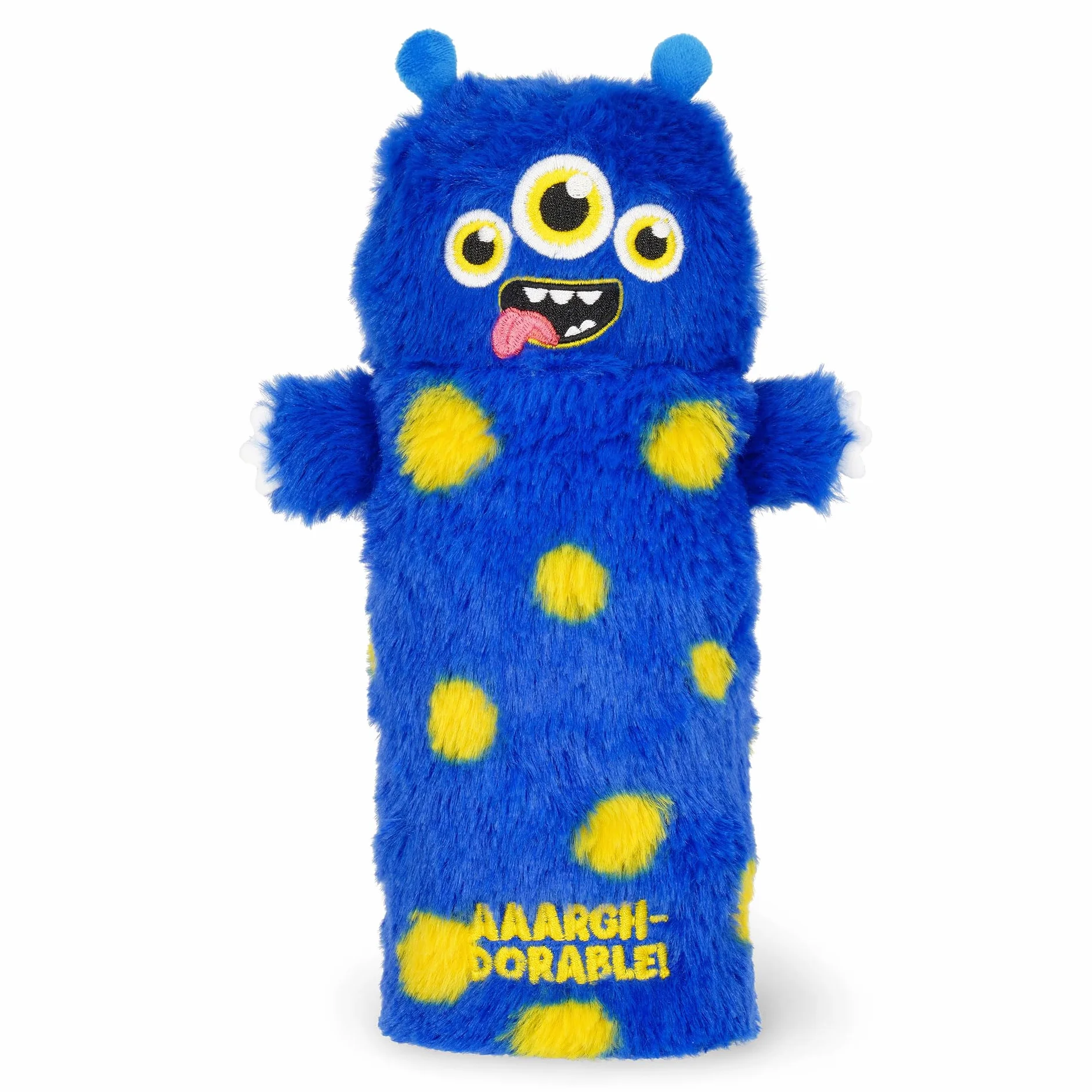 Legami - Estuche Soft, Tema Monstruo, Estuche Suave, Tarjeta con Dibujo para Colorear incluida, 100 Porcentaje Poliéster, Soft Pencil Case