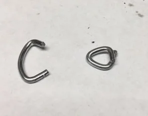 Alicates de anillo de cerdo resistentes y anillos de cerdo galvanizados de 150 1/2 pulgadas Rabbitnipples.com