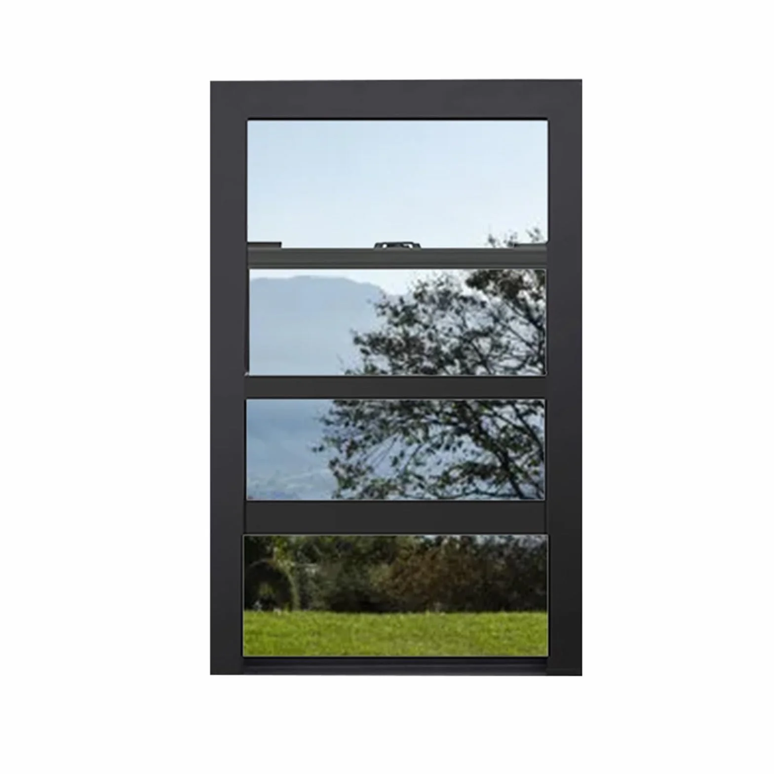 Salas Ventanas, Abra La Ventana Deslizante Vertical del Sótano, Ventana De Vidrio Servicio Camión Comida con Inclinación Inferior para Mejoras En El Hogar(80x120cm)