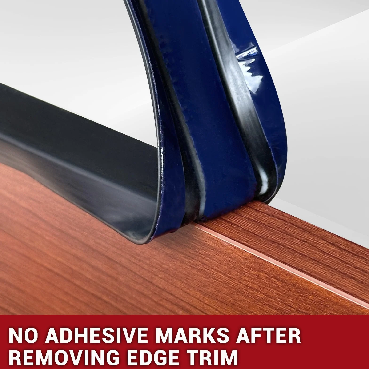 Borde de goma, protector de borde de canal en U flexible autoadhesivo de 10 mm para madera contrachapada, mesas, escritorios, armarios, encimera, borde ancho en forma de U, bandas de borde, 6m