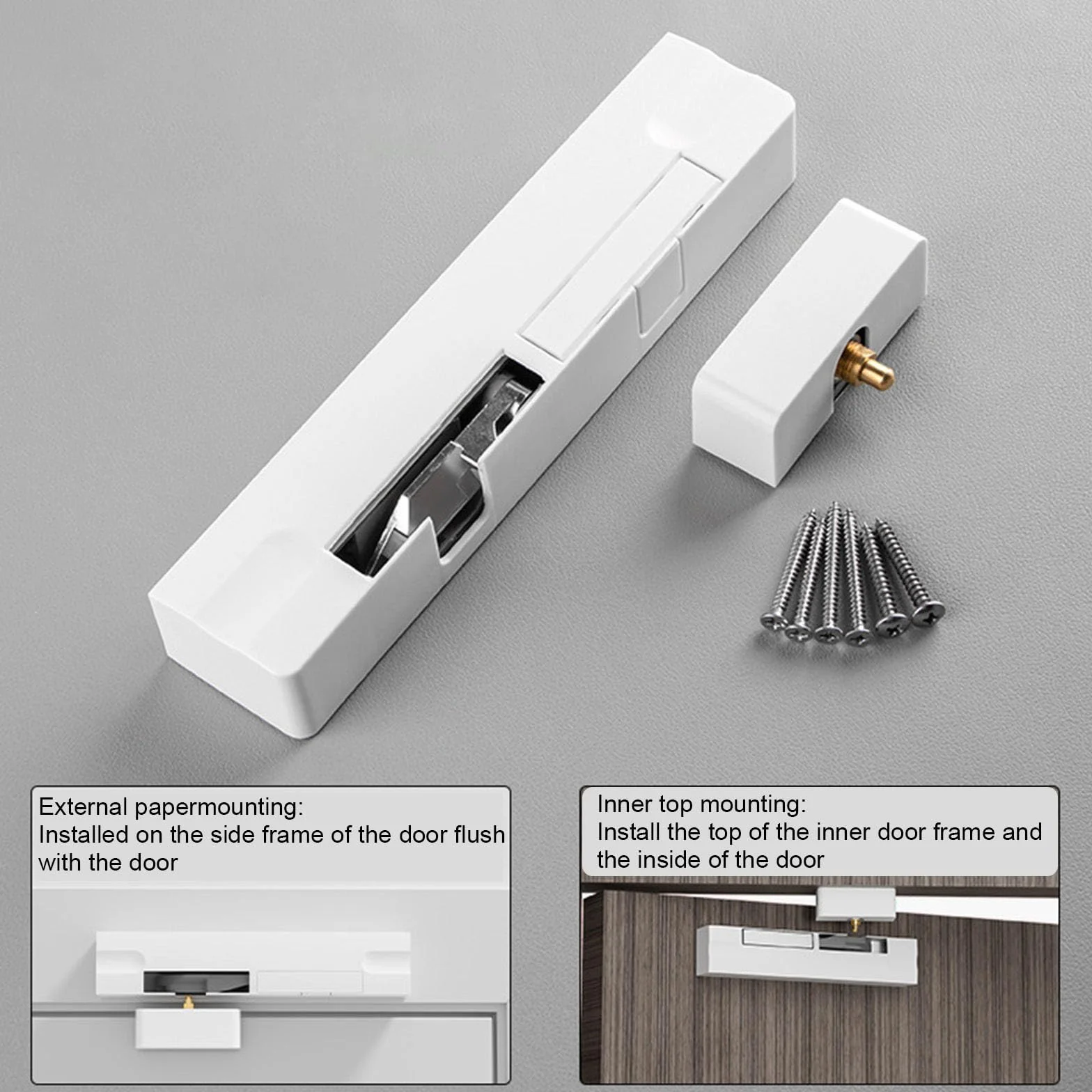 Cierra ventanas neumático multiusos, silencioso, fácil instalación, accesorio para el hogar para un funcionamiento suave y mayor seguridad, ideal para uso doméstico y de oficina