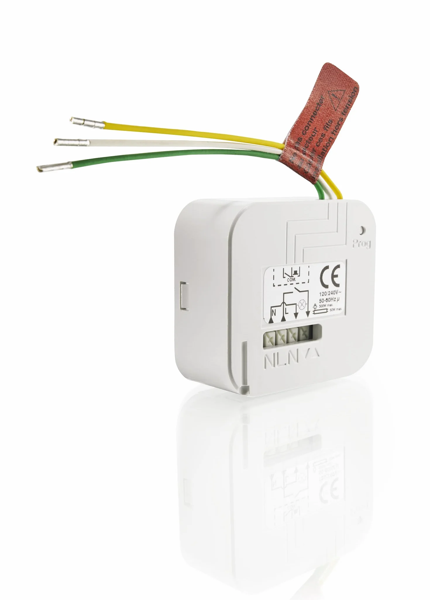somfy 2401162 Micro receptor RTS, Para persianas mecánicas, Color Blanco