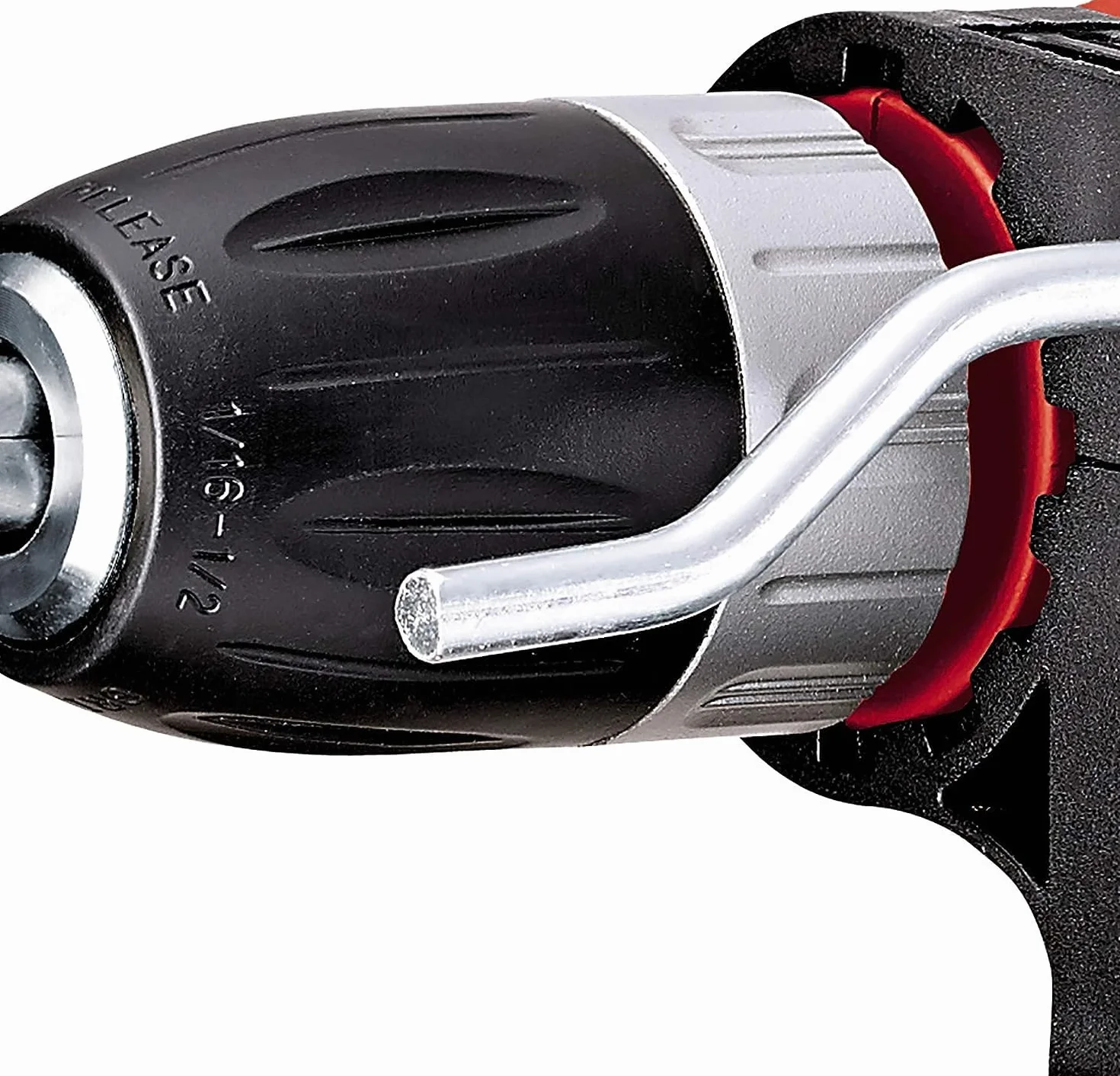 Einhell Taladro percutor atornillador eléctrico con cable - TC-ID 650 E. 650 W, 240 V, 2600 RPM, 2 funciones: perforación y taladro de percusión. Control de velocidad. Con gancho para cinturón