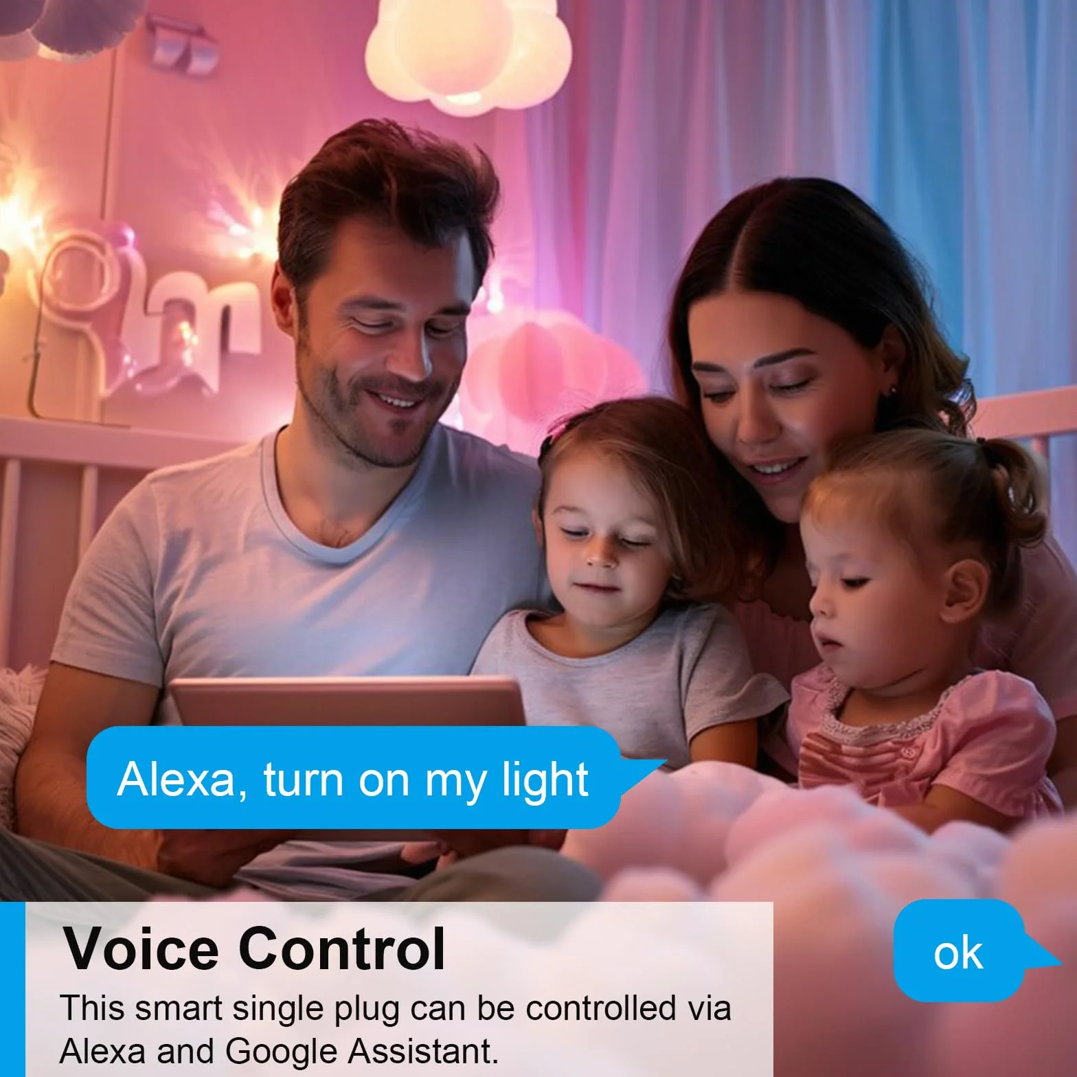 ANTELA Enchufe Inteligente 16A 3680W WiFi Compatible con Alexa y Google Home,con Monitor de Energía, Horarios y Temporizadores, No Necesita HUB,4PCs | Enchufe inteligente compatible con Alexa/Google Home, Smart Life APP, Horarios y Temporizador, 2,4 GHz,