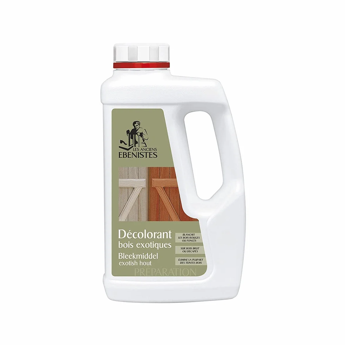 Lakeone - Decolorante para maderas Exóticas - 1 litro -