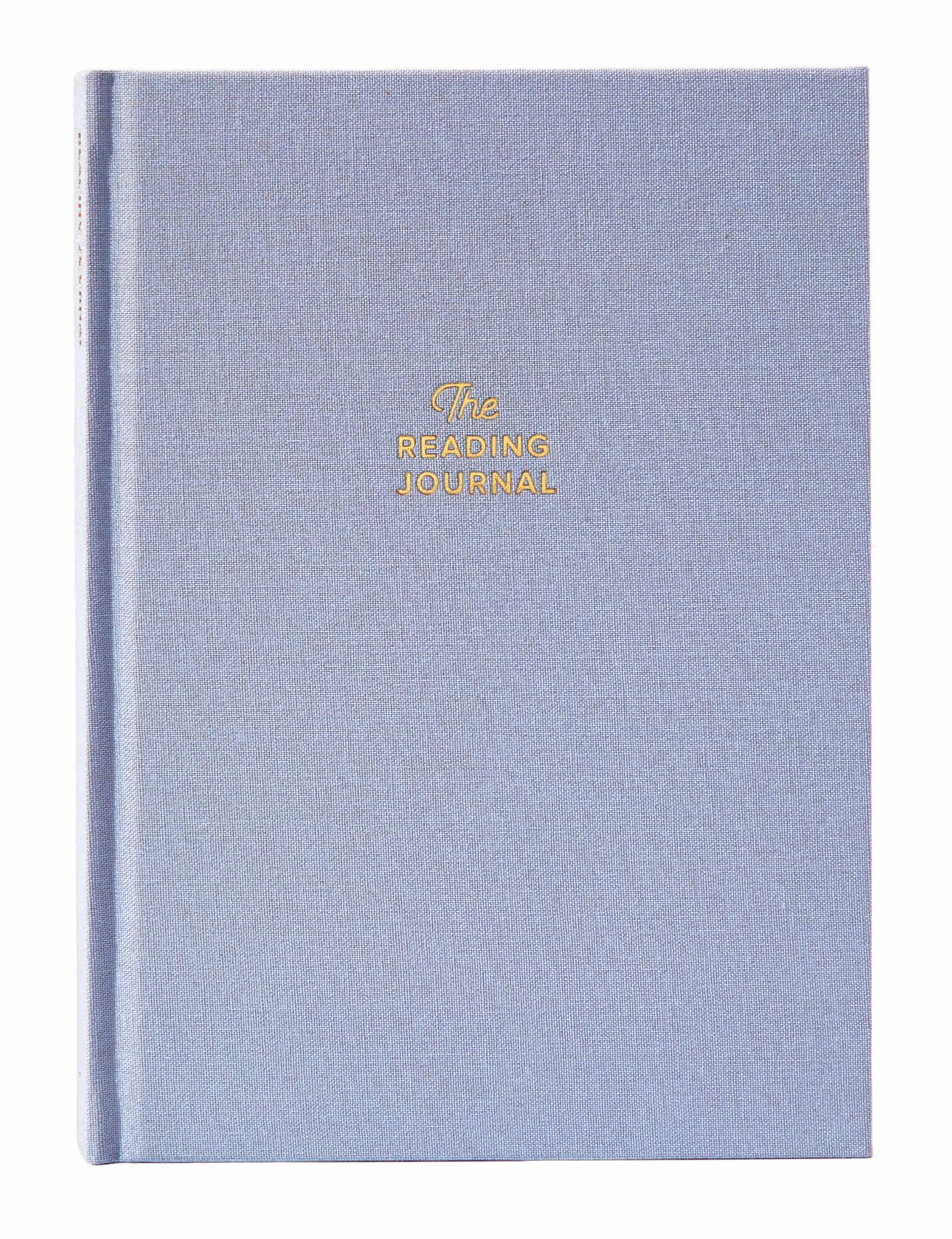 Diario de lectura KUNITSA CO. para amantes de los libros - 52 reseñas (azul)