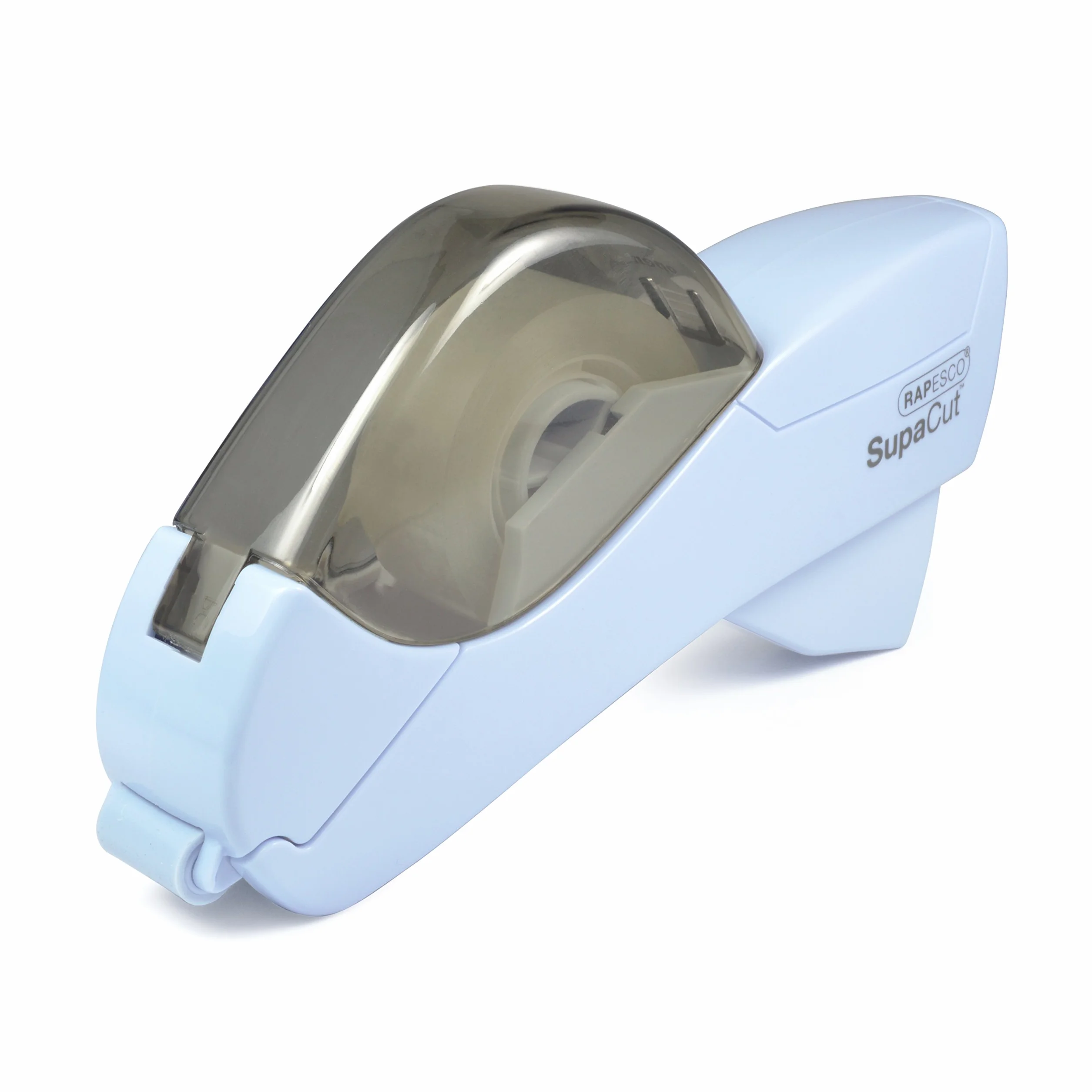 Rapesco 1442 SupaCut Dispensador de Cinta Adhesiva con 2 Rollos, Celeste