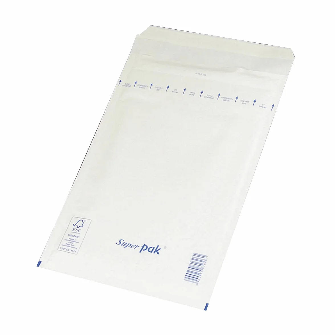 Sobres autoadhesivos con plástico de burbujas HK E15 220x265 mm 240x275 mm 10 unidades blanco