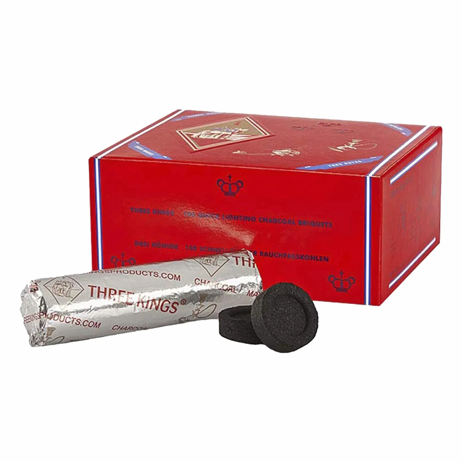 Tres Rey Carbón Paquete Grande