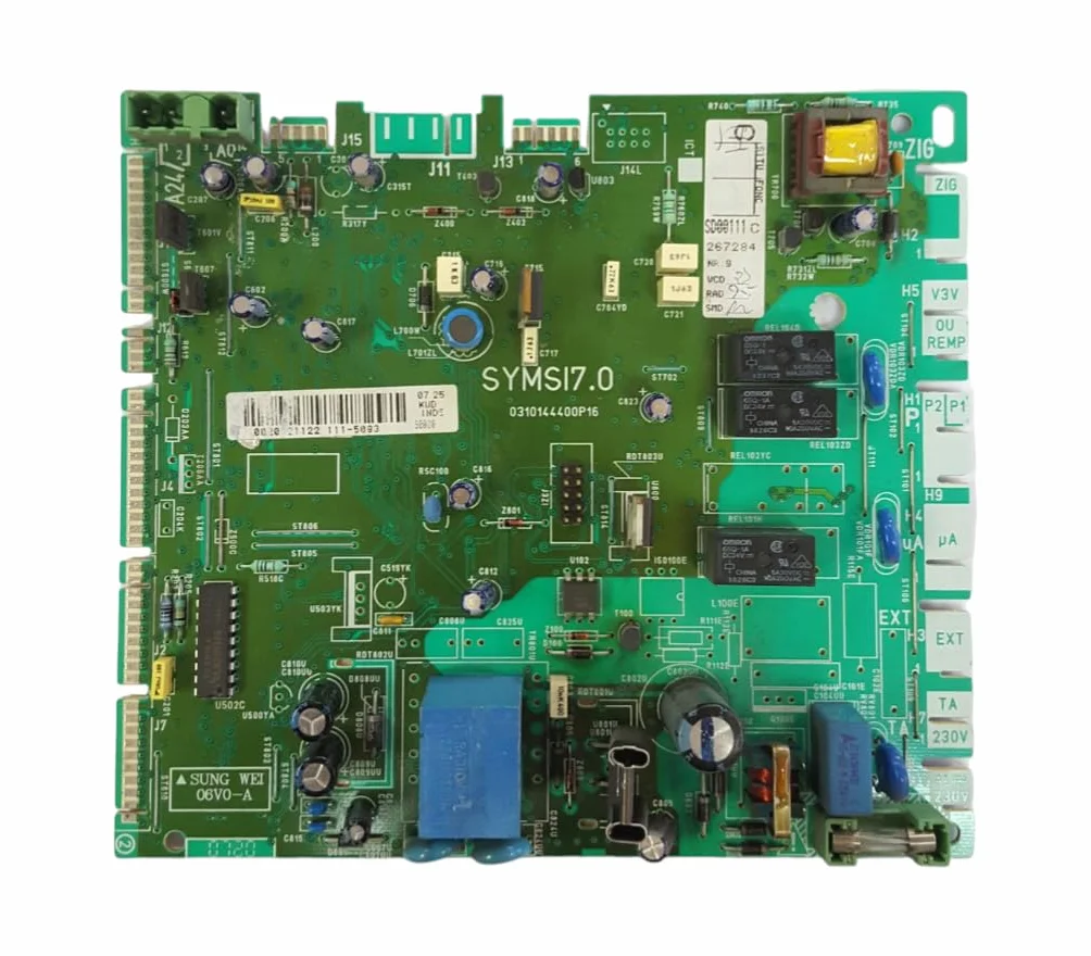 Placa Electrónica Original para Caldera 0310144400P16 V4-3 Relés en Disposición 2+1 - Compatible con Varios Modelos - Pieza de Repuesto Reacondicionada - Garantía 1 Año