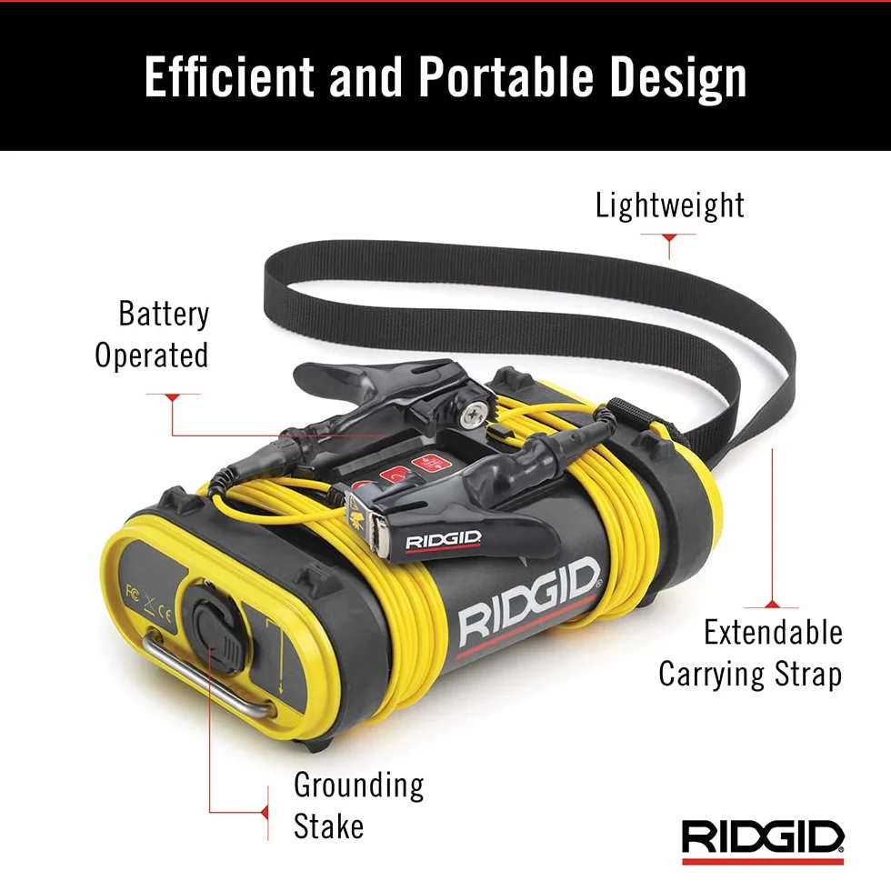Ridgid 21898 seektech ST-305 línea transmisor, línea Tracer y metro línea localizador