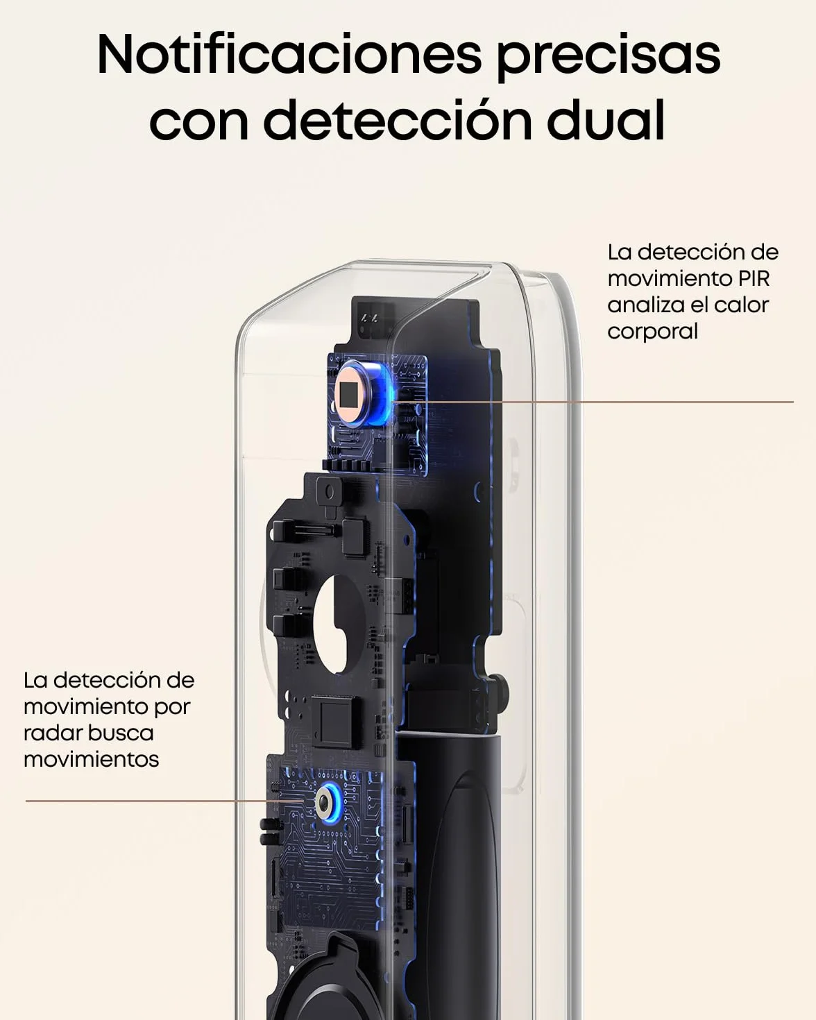 Eufy Security Video Doorbell S330 Camera 2K HD Detección de Movimiento Dual Almacenamiento Local 16GB