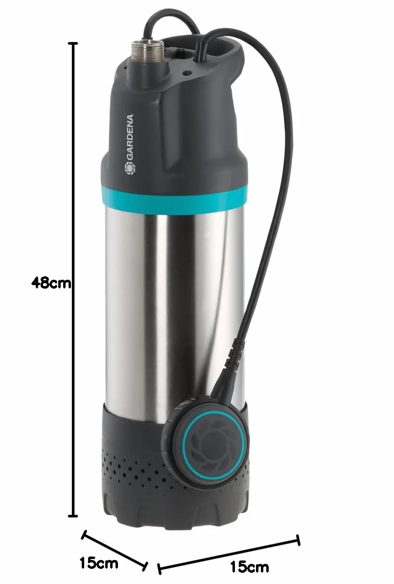 GARDENA 5900/4 inox Bomba sumergible a presión 5900 l/h