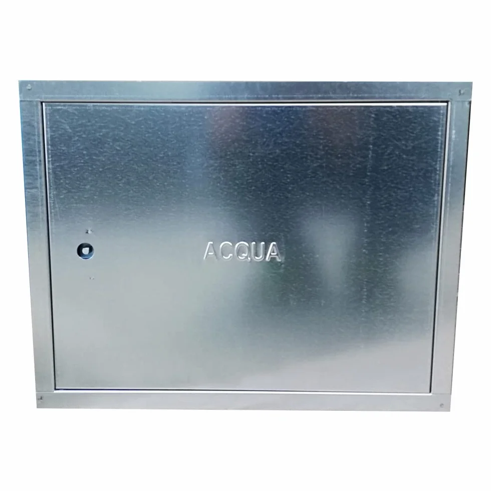 Puerta galvanizada para contador de agua (40 x 55 cm)