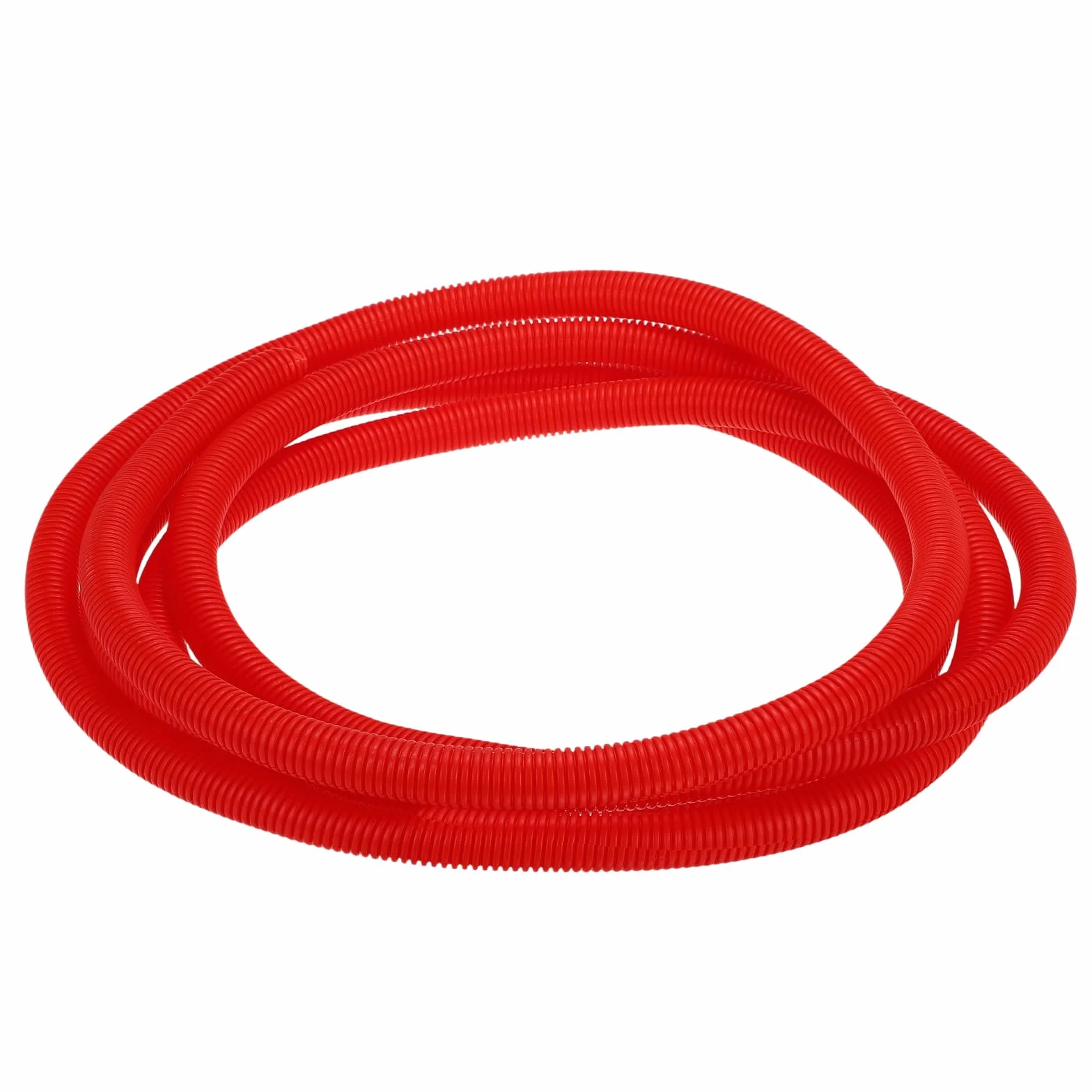QUARKZMAN Tubo De Manguera para Cables Partido 1" (23mm) DI 20 Pies (6m) Tubo De Manguera para Cables Resistente Al Calor Y Frío -40F A 257F Conduito Flexible De Plástico Cable Rojo