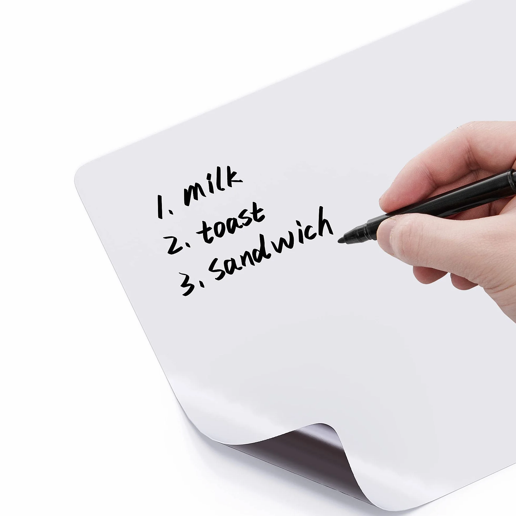 Amazon Basics Magnetyczna Tablica Suchościeralna 20,3 x 30,5 cm 3 Sztuki Biała