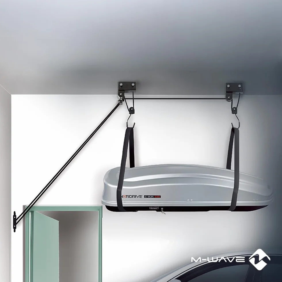 M-Wave Bike Lift Strong - Elevador para Bicicleta, Color Negro